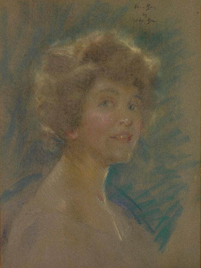 Self Portrait In Light Tones. By Alice Pike Barney - Image 6