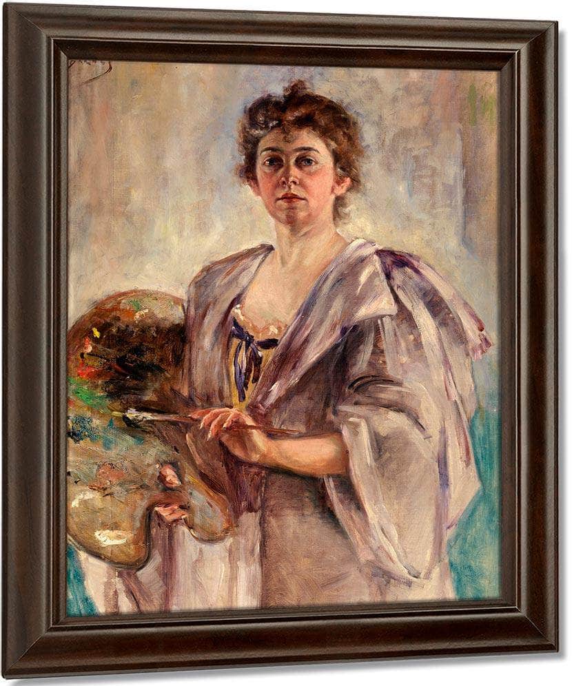 Self Portrait In Painting Robe By Alice Pike Barney - Image 5