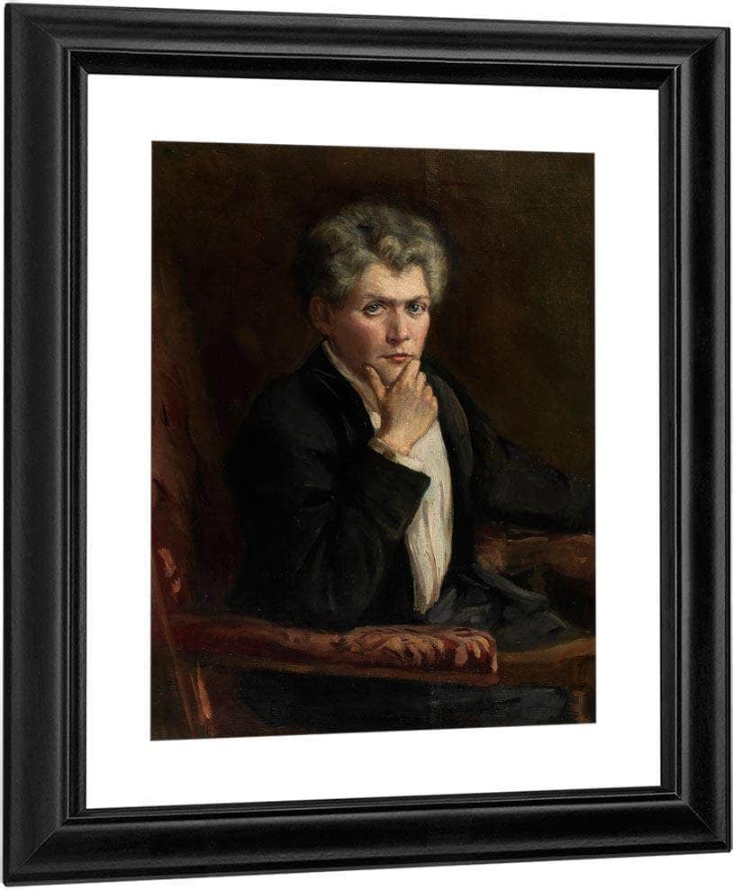 Self Portrait In Repose By Alice Pike Barney - Image 3
