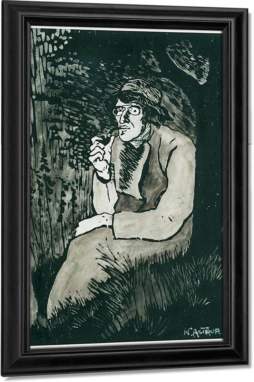 Self Portrait (Large) By Nicolai Astrup