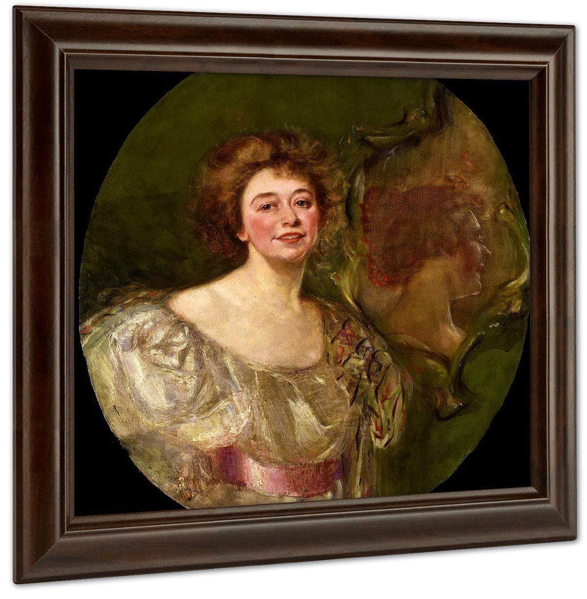 Self Portrait Reflected In Mirror By Alice Pike Barney - Image 4