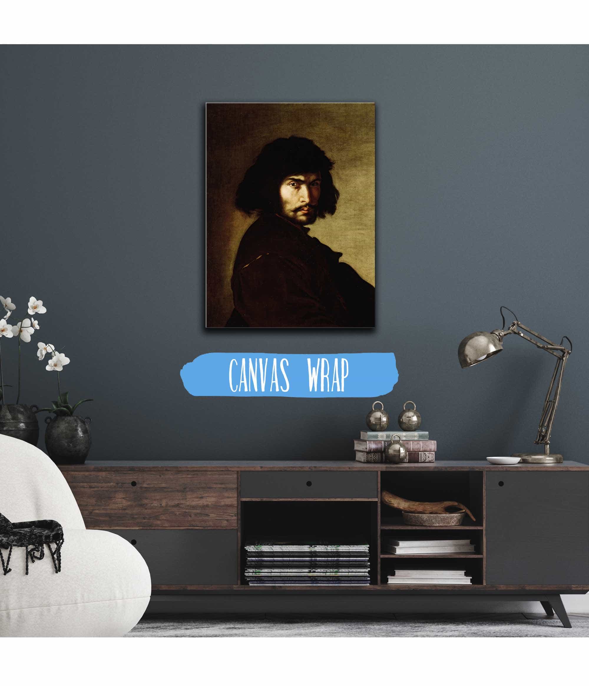 Self Portrait S by Salvator Rosa - Image 3