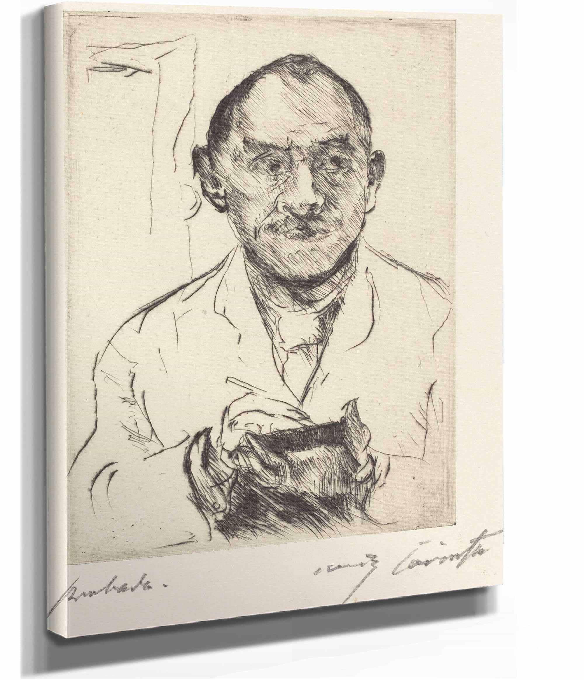 Self Portrait Selbstbildnis by Lovis Corinth - Image 4