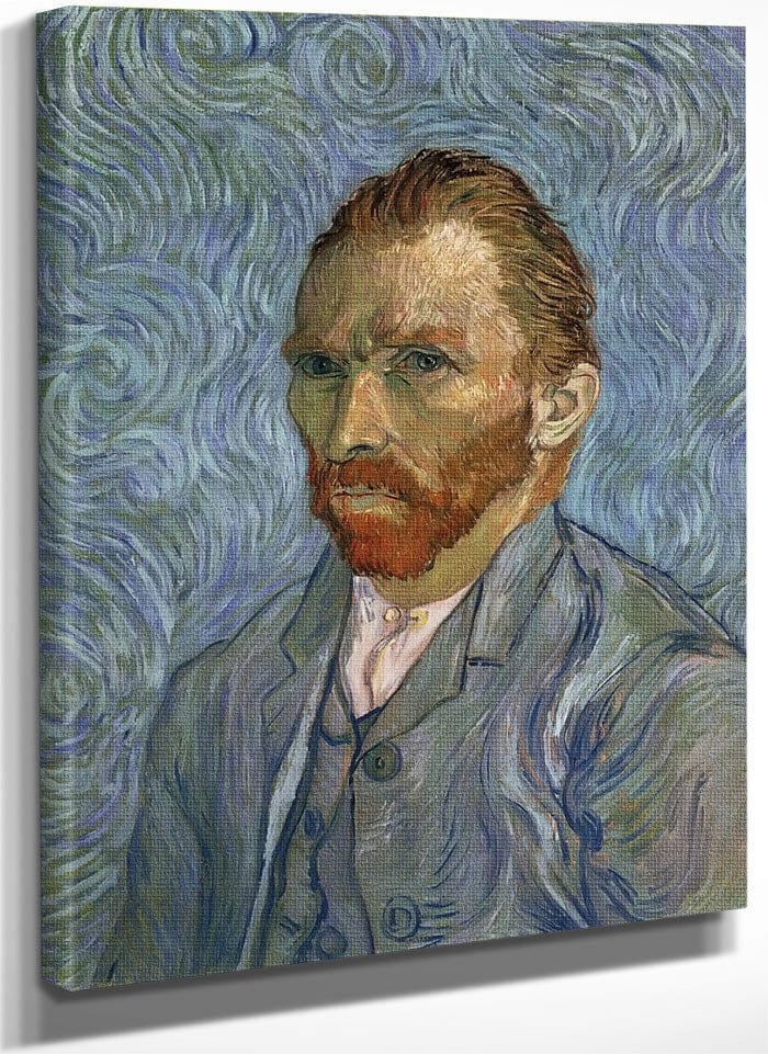 Self Portrait By Vincent Van Gogh By 01