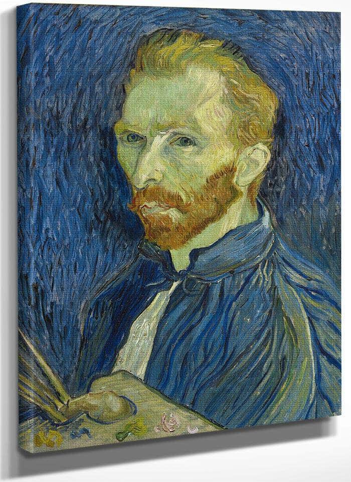 Self Portrait By Vincent Van Gogha