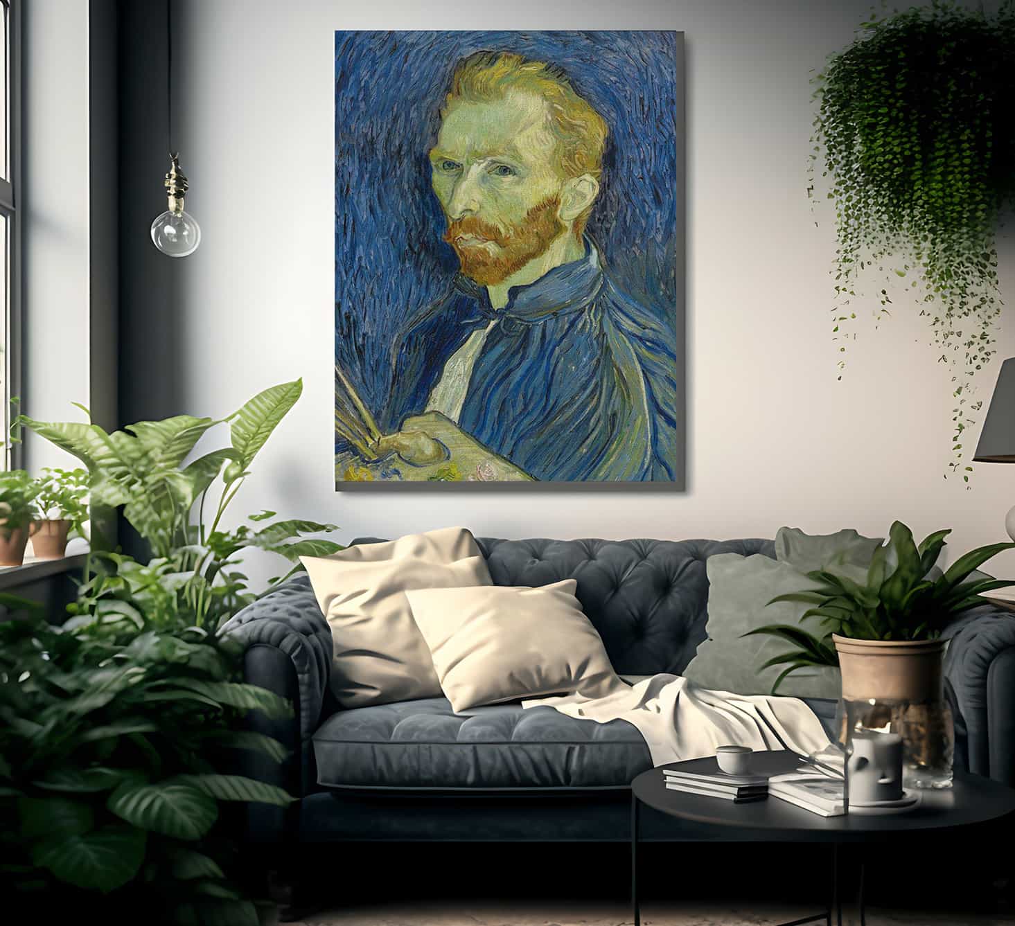 Self Portrait By Vincent Van Gogha - Image 2