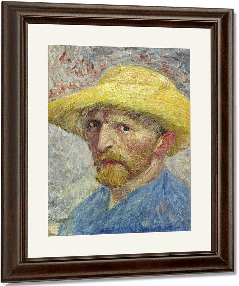 Self Portrait By Vincent Van Goghb - Image 4