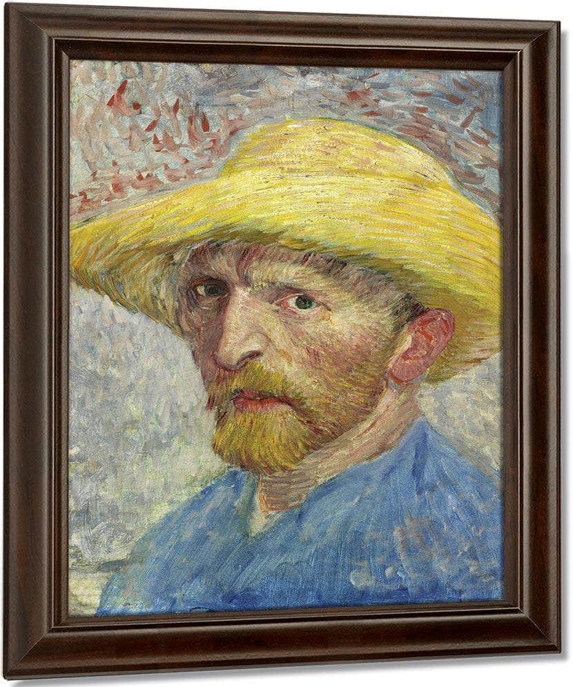 Self Portrait By Vincent Van Goghb - Image 5