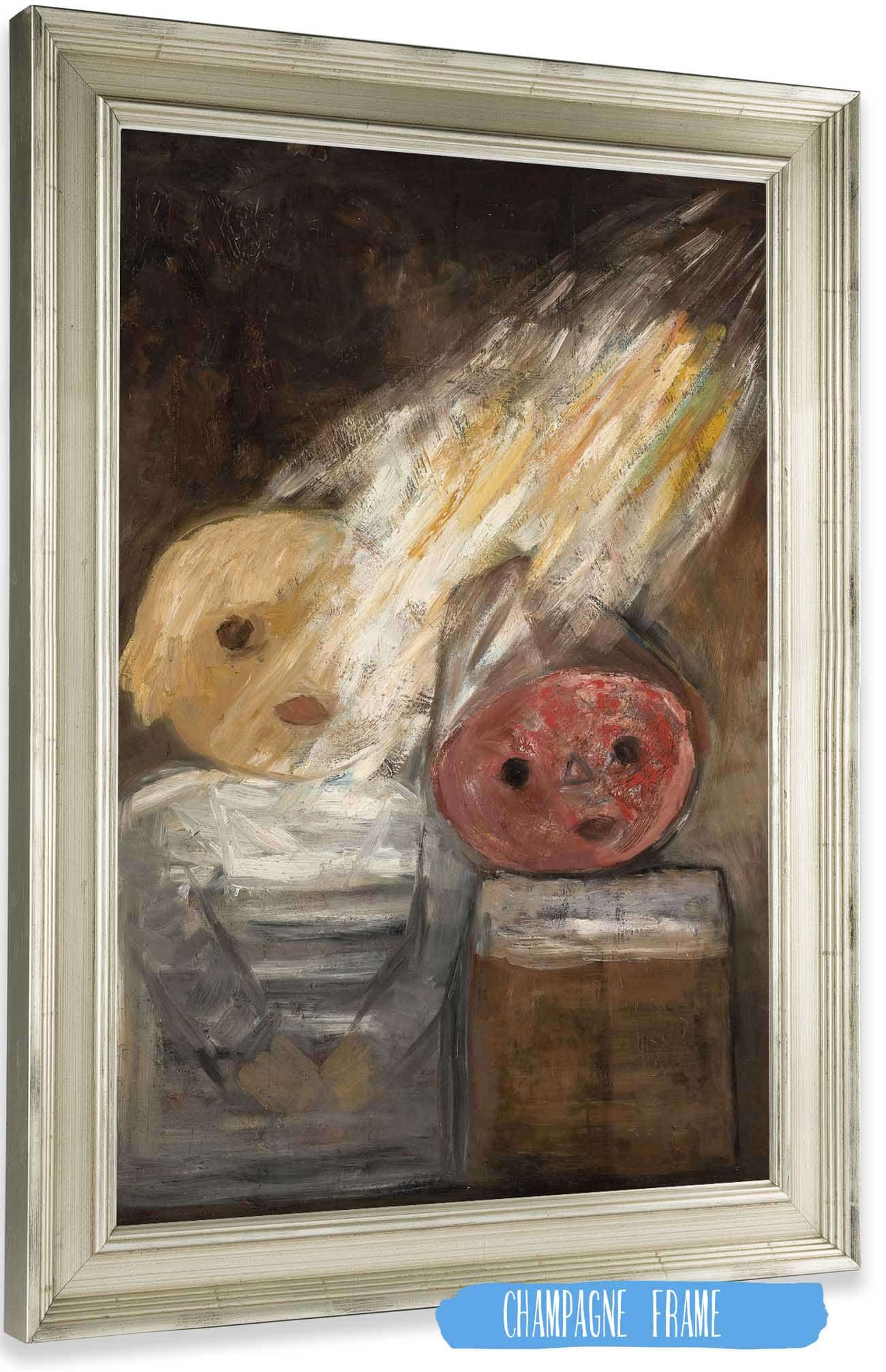 Self Portrait With A Palette by Tadeusz Makowski
