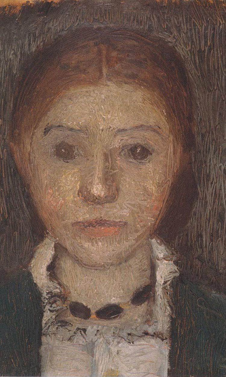 Self Portrait With Necklace By Paula Modersohn Becker - Image 6