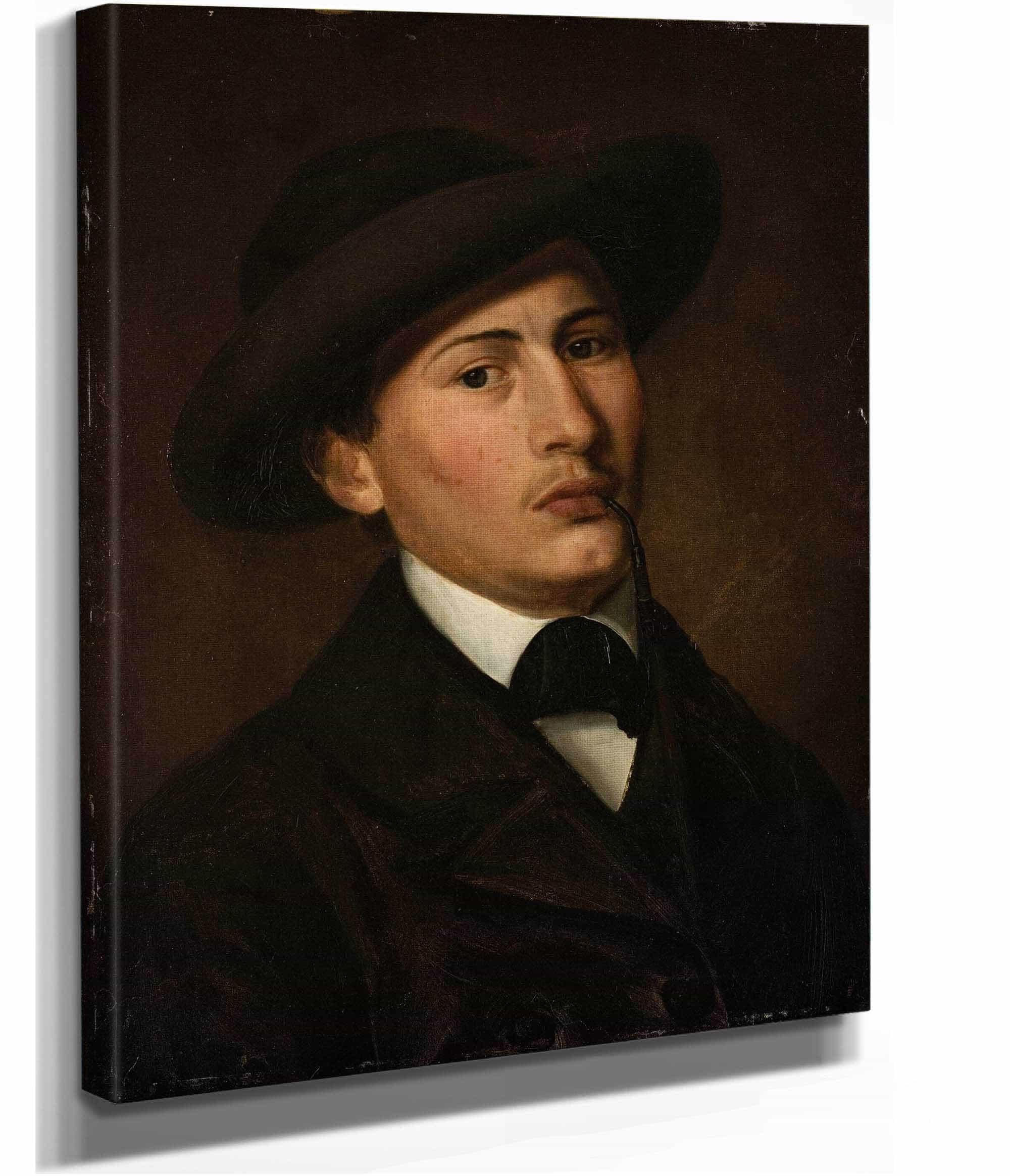 Selvportrett by Amaldus Nielsen - Image 2
