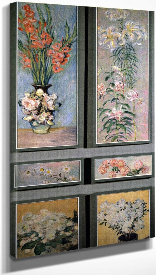 Set Of Door Panels By Monet Claude - Image 3
