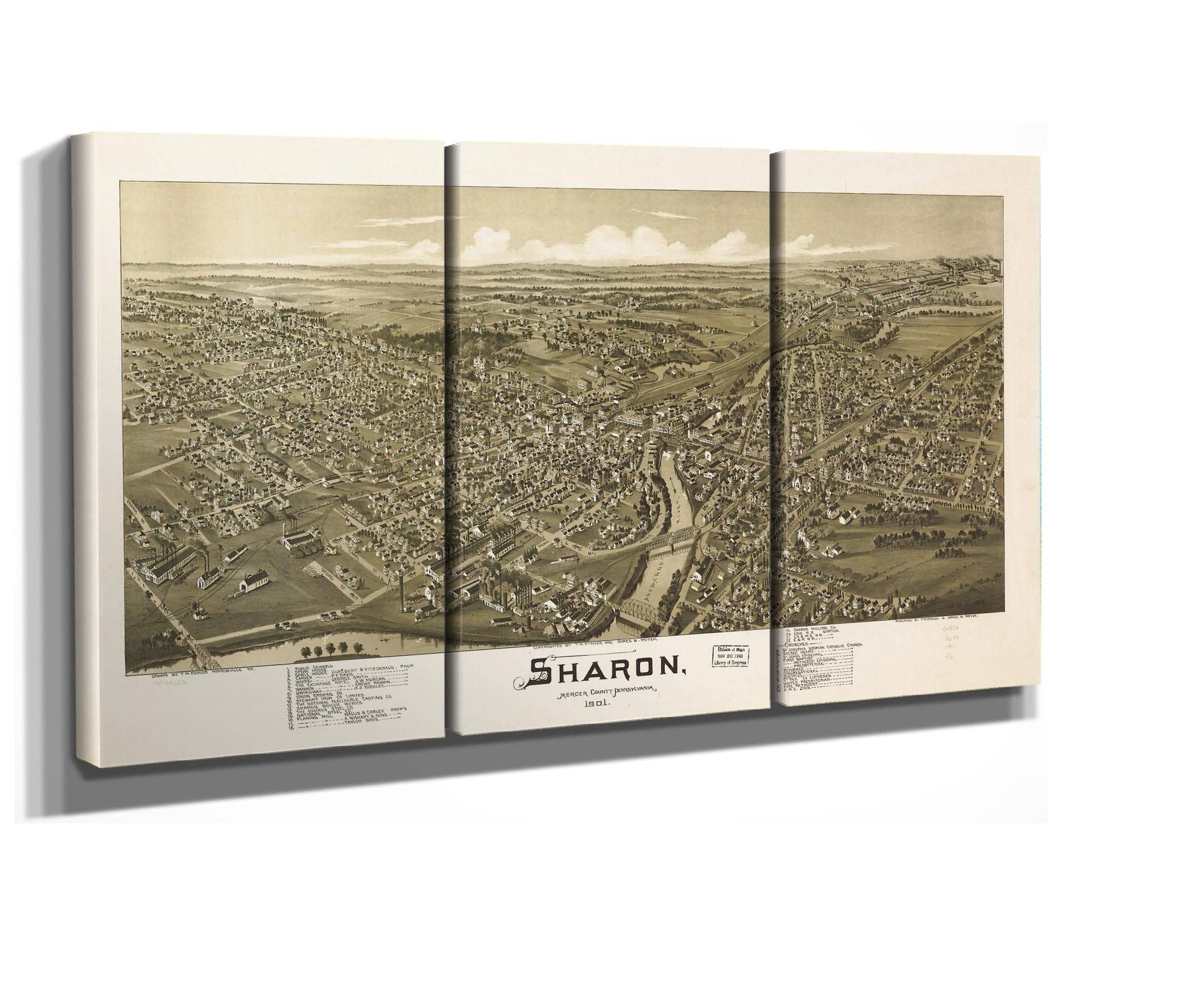 Sharon Mercer County Pennsylvania 1901 State Of Pennsylvania - Image 2