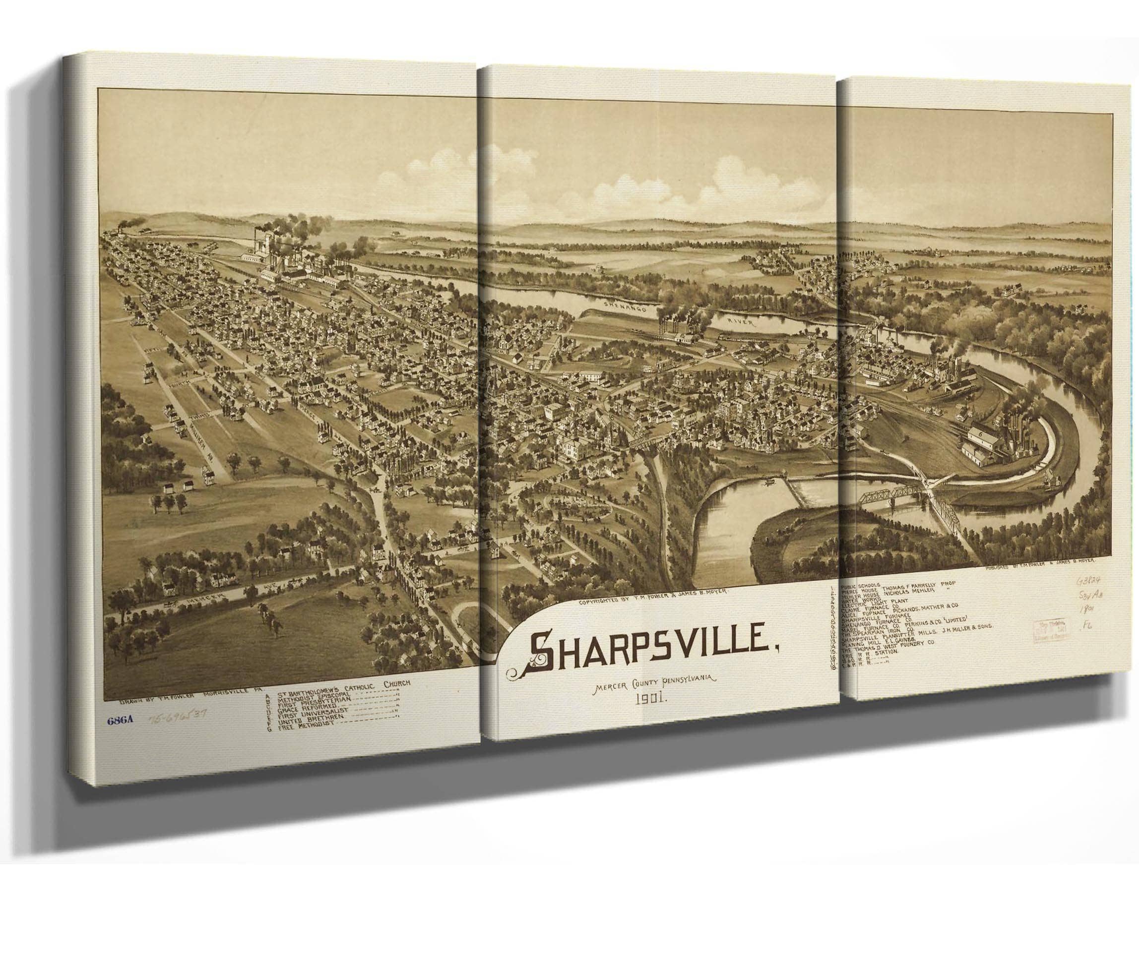 Sharpsville Mercer County Pennsylvania 1901 State Of Pennsylvania - Image 6