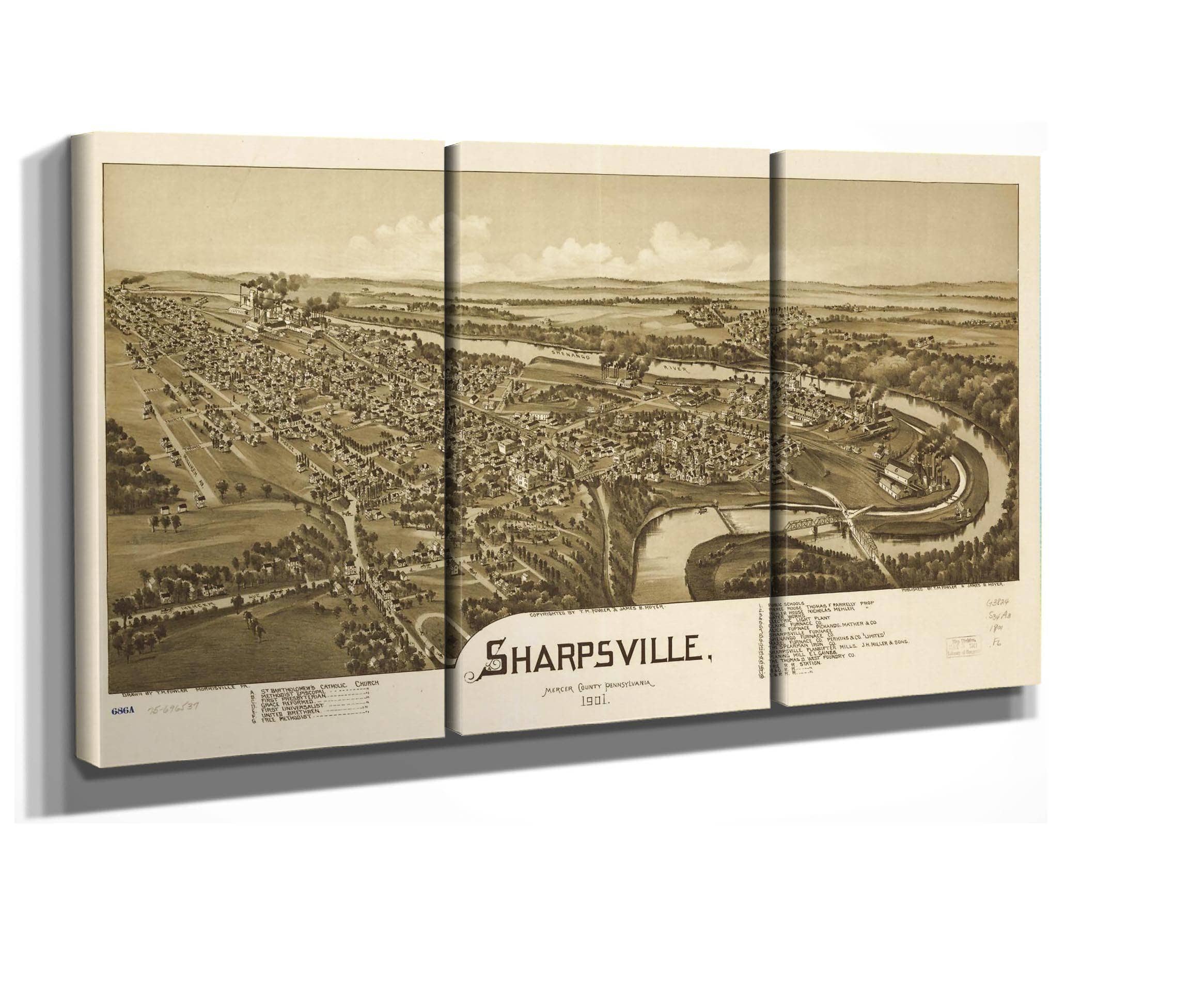Sharpsville Mercer County Pennsylvania 1901 State Of Pennsylvania - Image 7