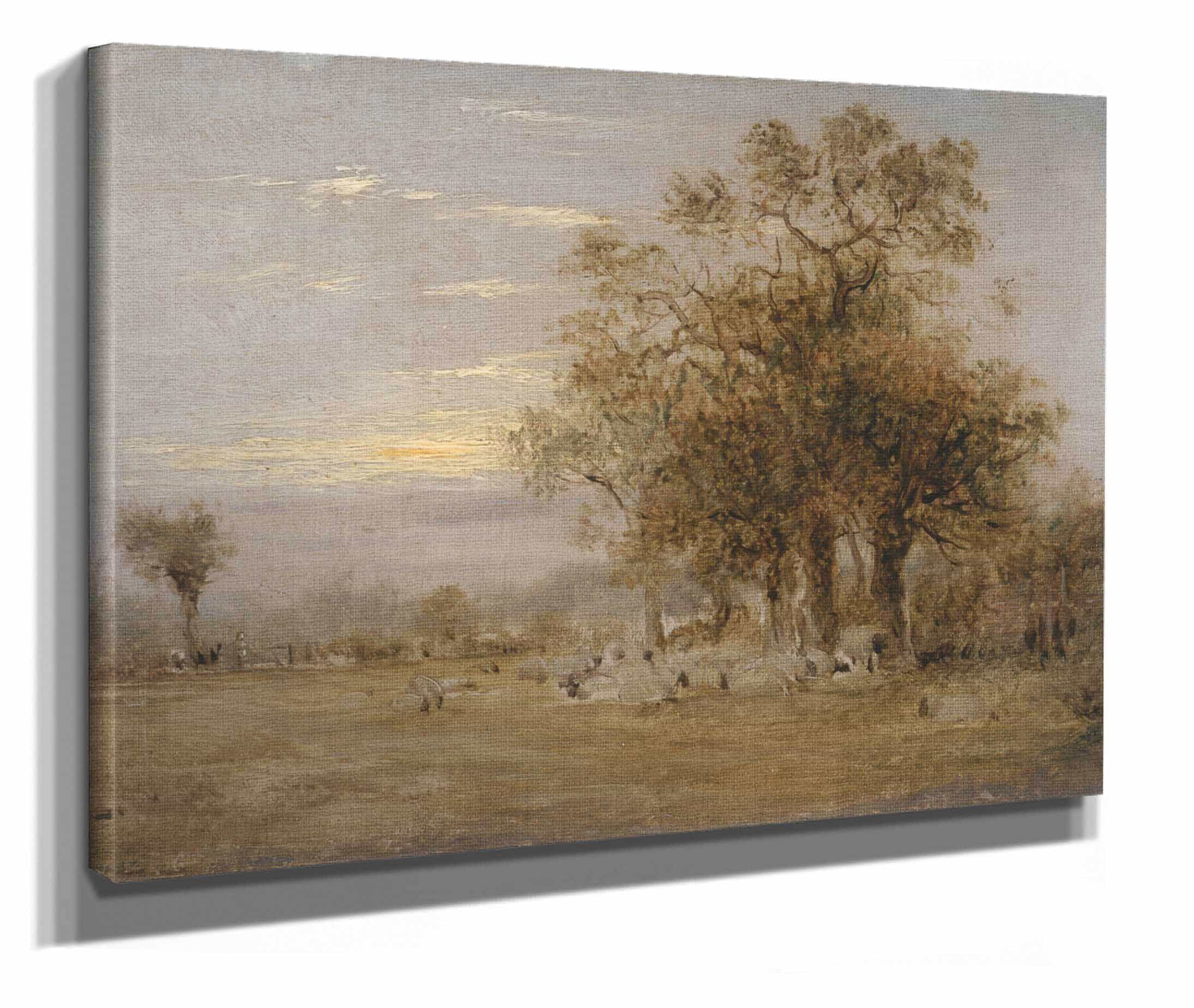 Sheep Grazing by John Linnell - Image 2