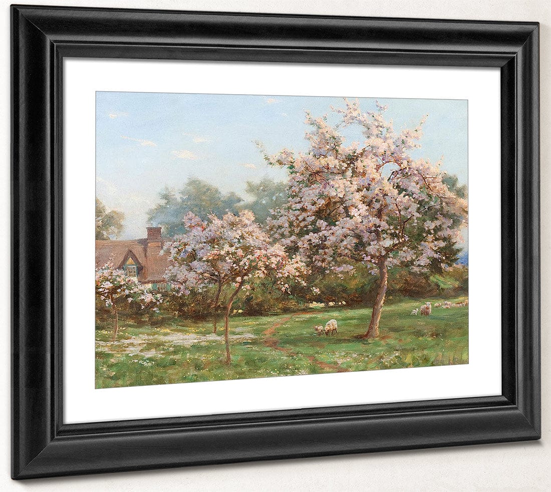 Sheep In An Orchard By Robert Reid - Image 4