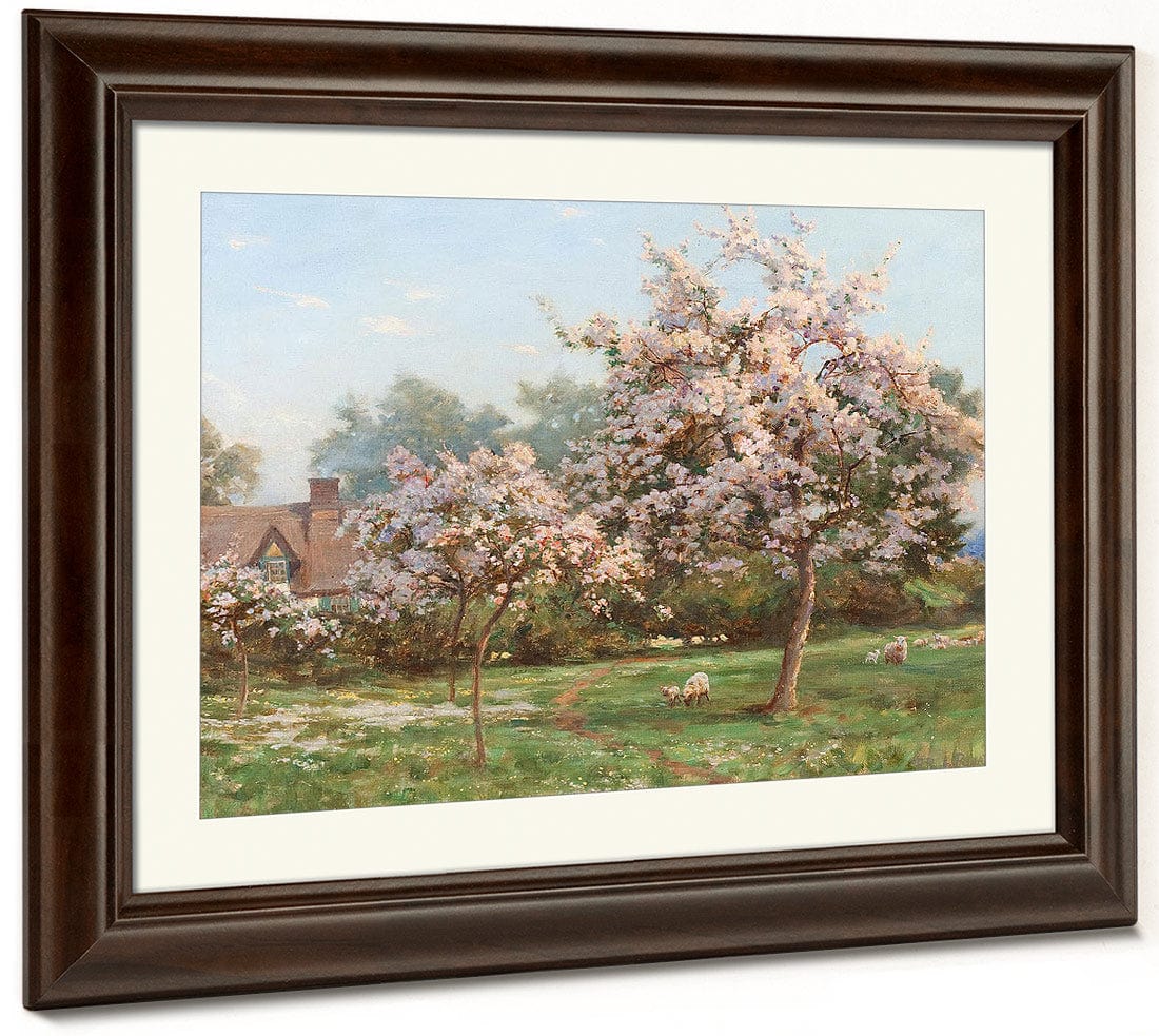 Sheep In An Orchard By Robert Reid - Image 5