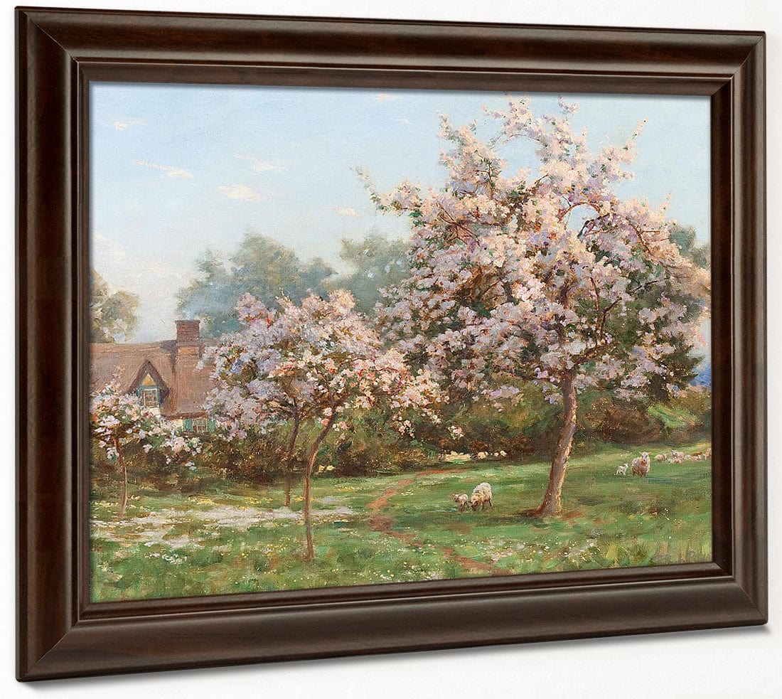 Sheep In An Orchard By Robert Reid - Image 6