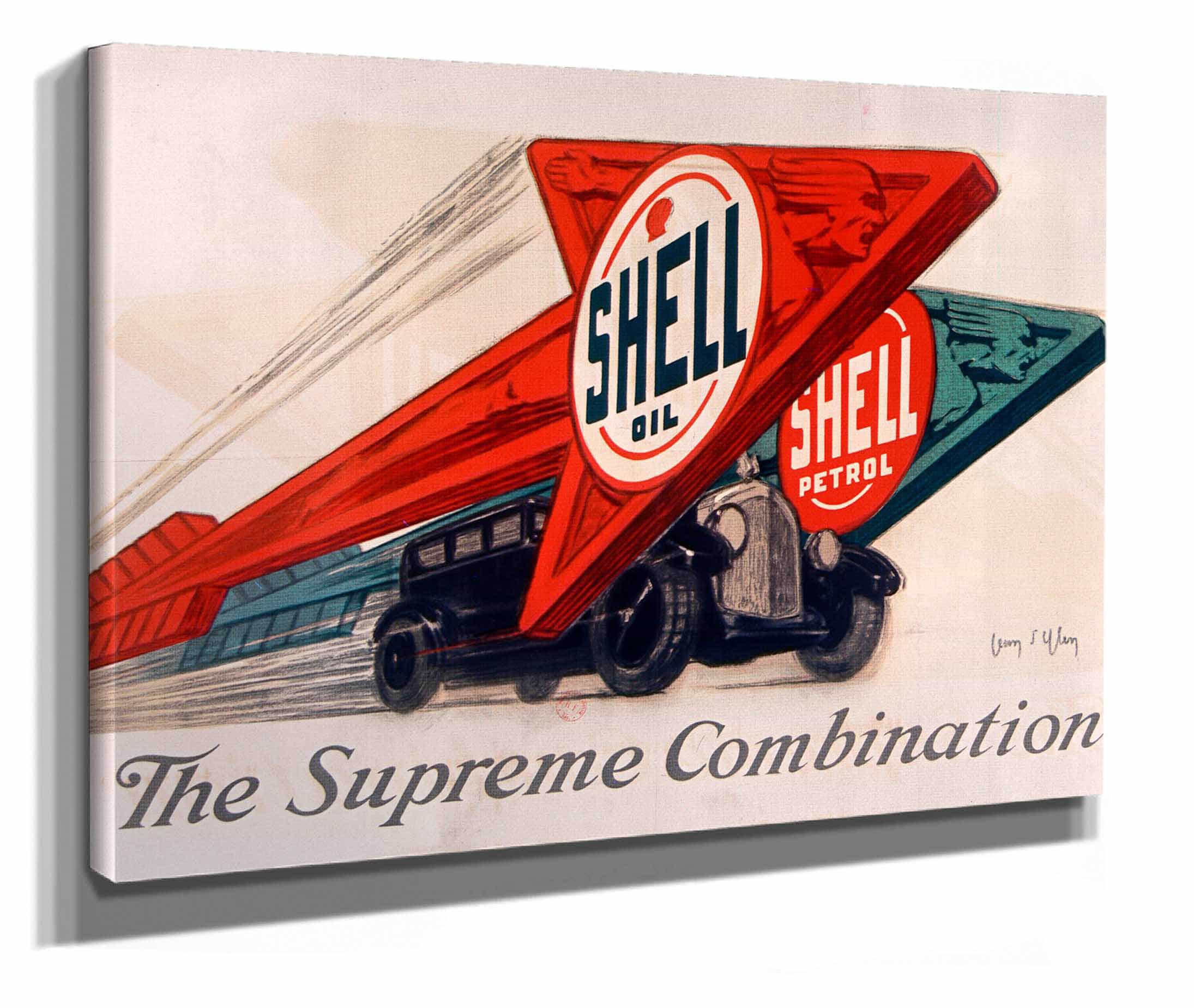 Shell Oil Shell Petrol The Supreme Combination by Jean Dylen - Image 2