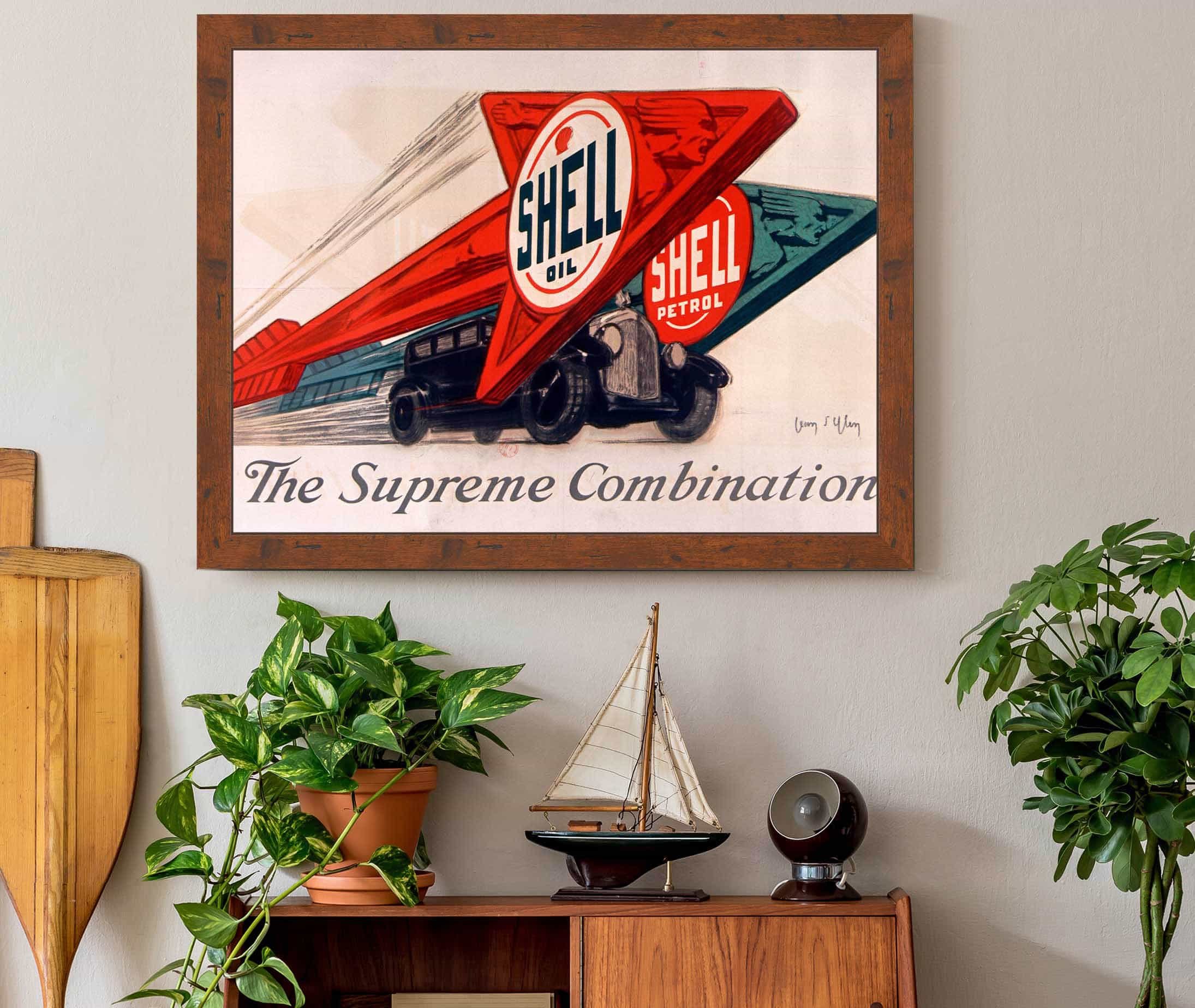 Shell Oil Shell Petrol The Supreme Combination by Jean Dylen - Image 3