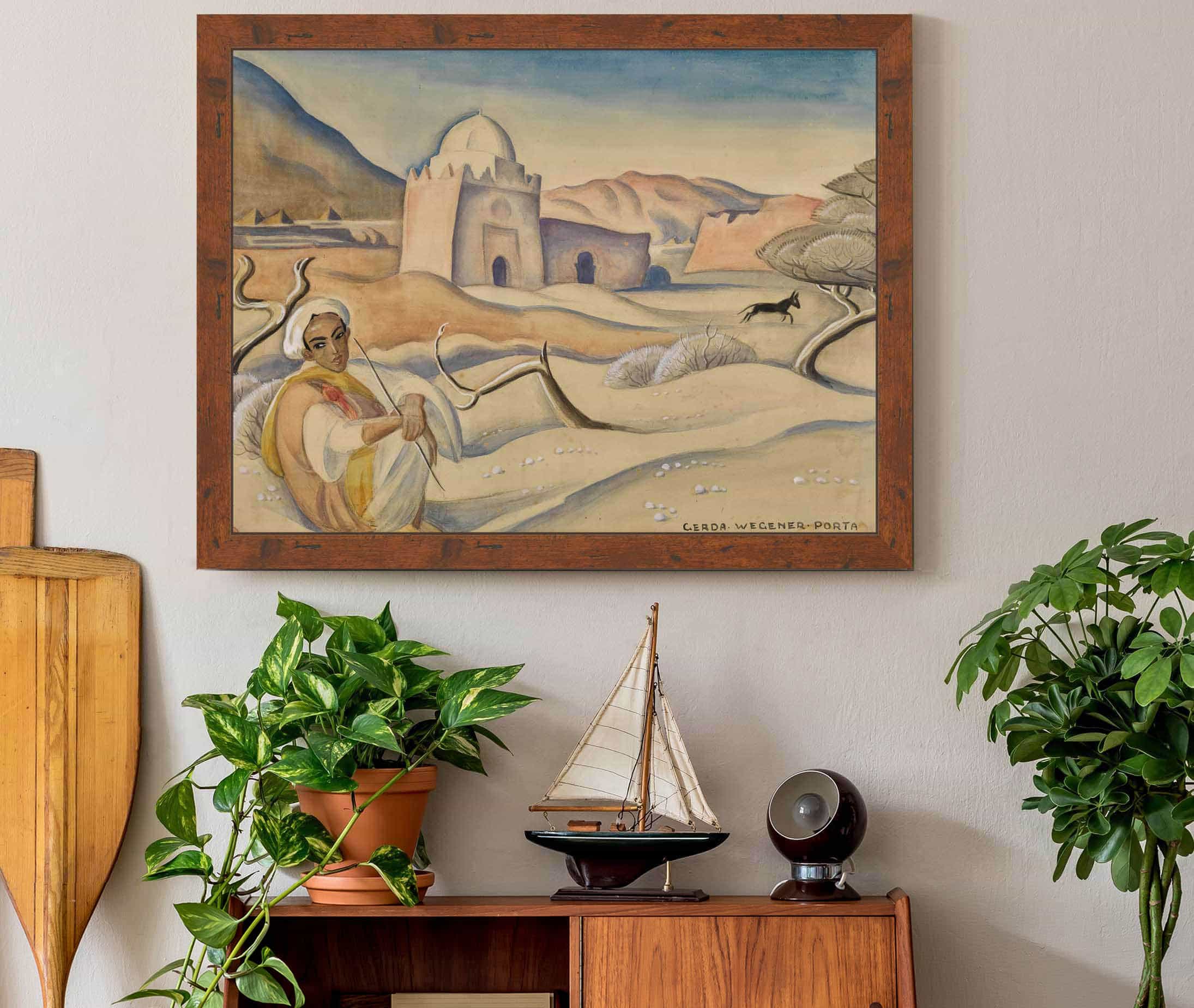 Shepherd In The Atlas Mountains by Gerda Wegener - Image 3