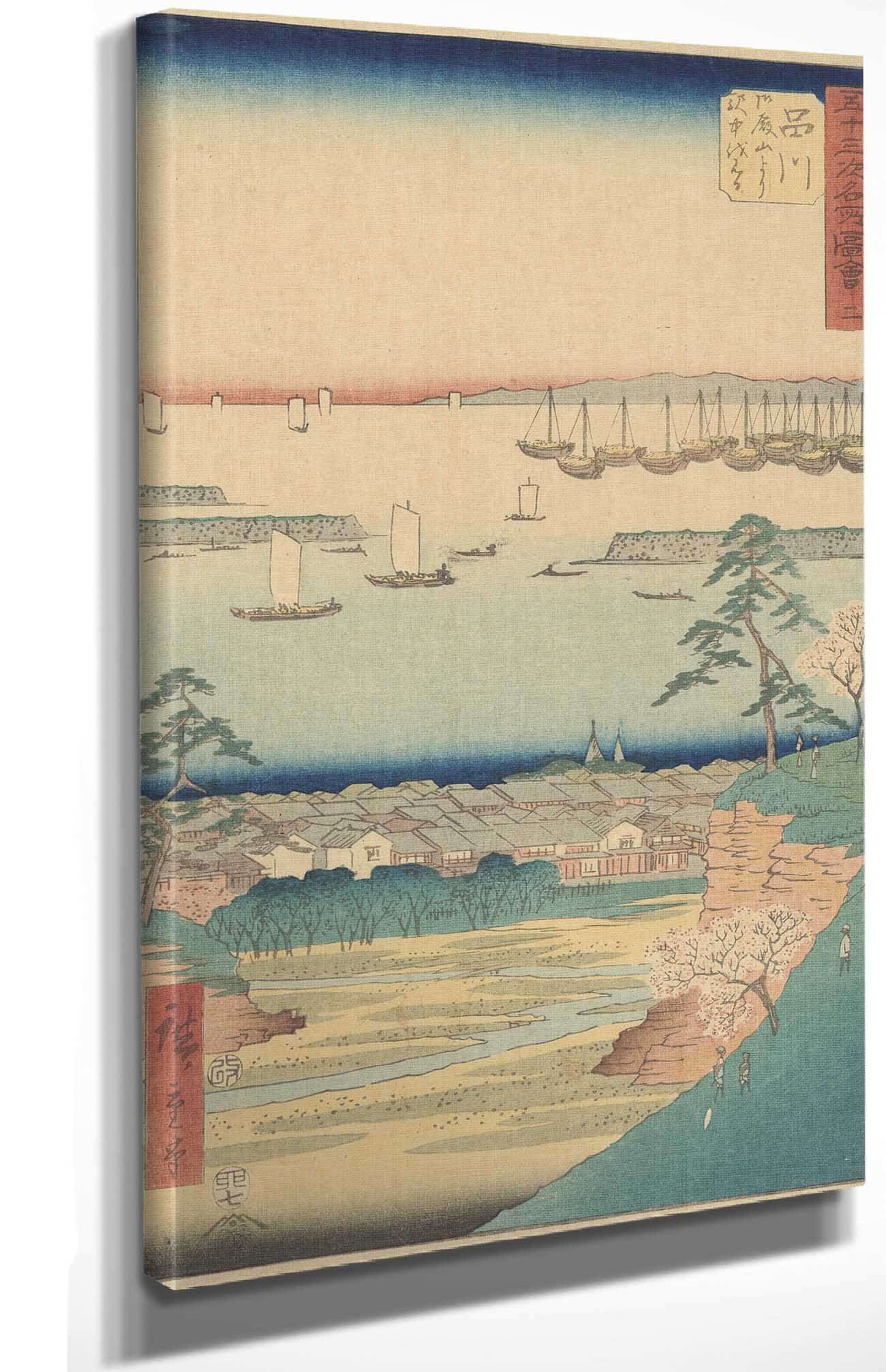 Shinagawa   by Ando Hiroshige - Image 4