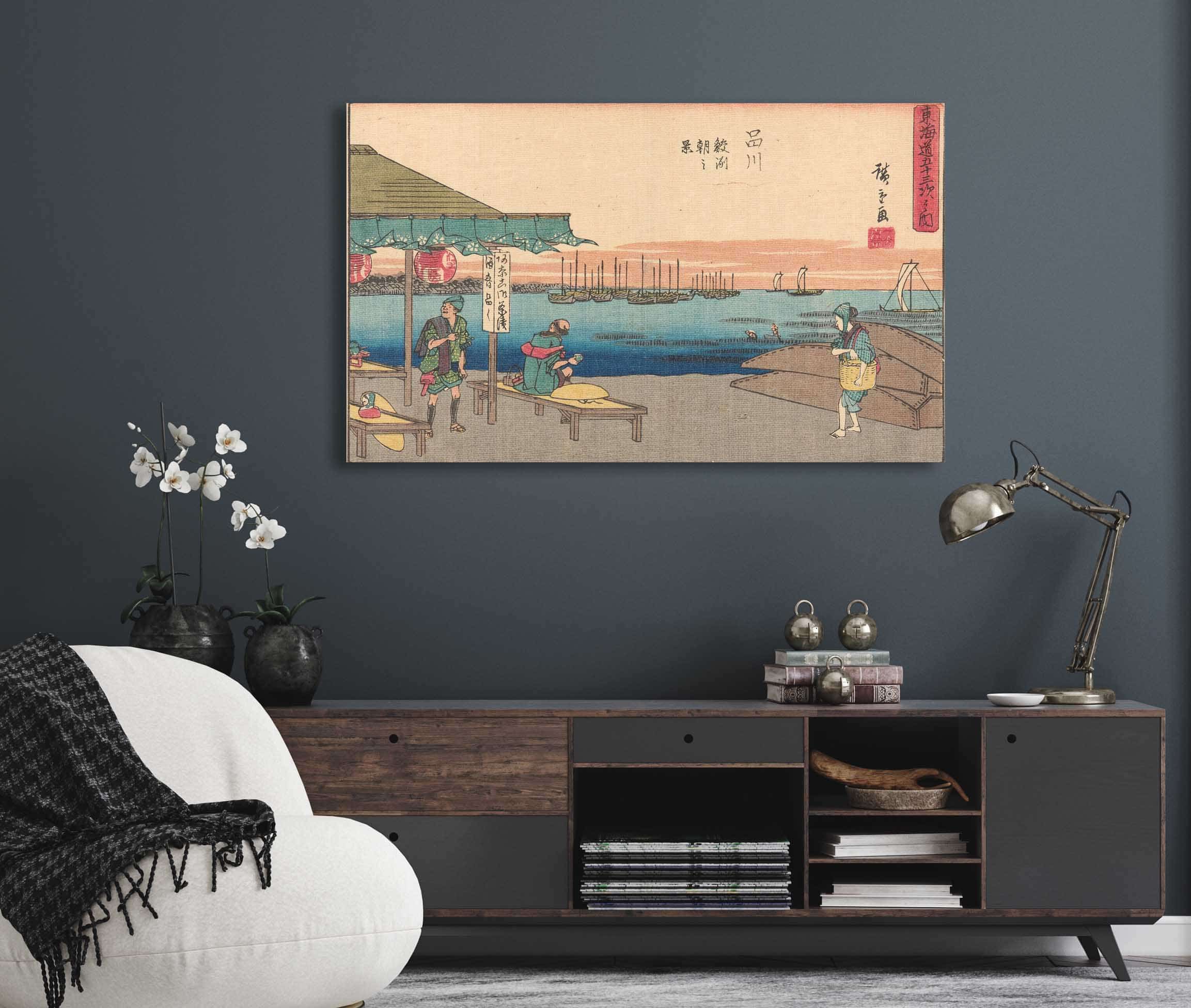 Shinagawa   by Ando Hiroshige - Image 9