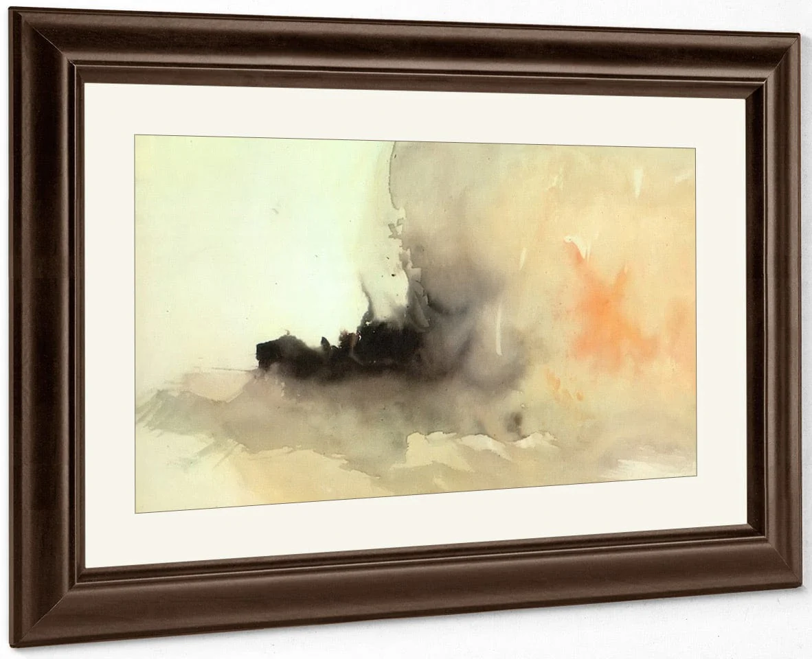 Ship On Fire By Jwm Turner - Image 5