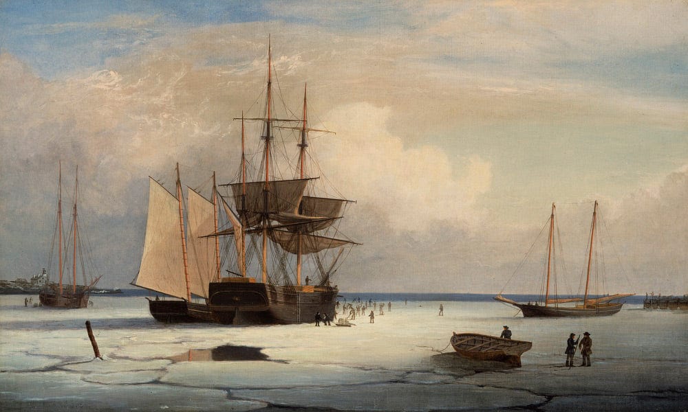 Ships In Ice By Fitz Henry Lane - Image 7