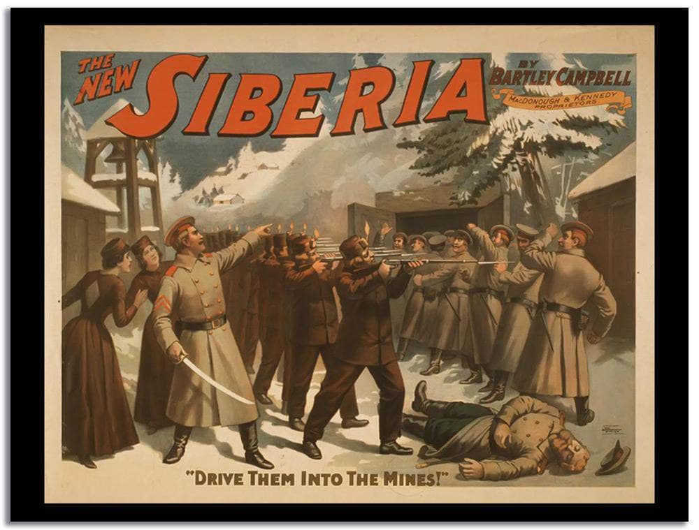 Siberia Vintage Poster - Image 2