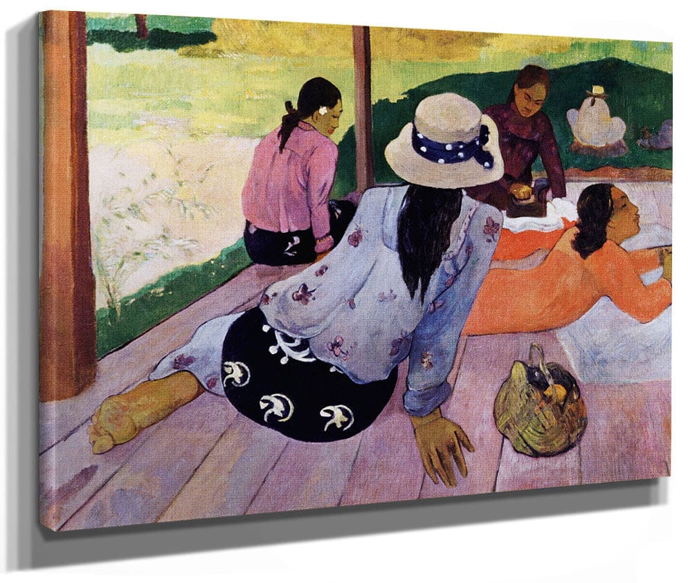 Siesta By Paul Gauguin