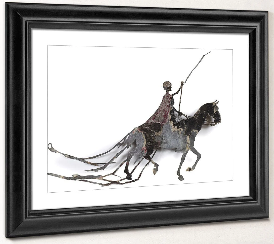 Silhouette The Dead Horseman, For The Shadow Play Roland By Henri Riviere - Image 2