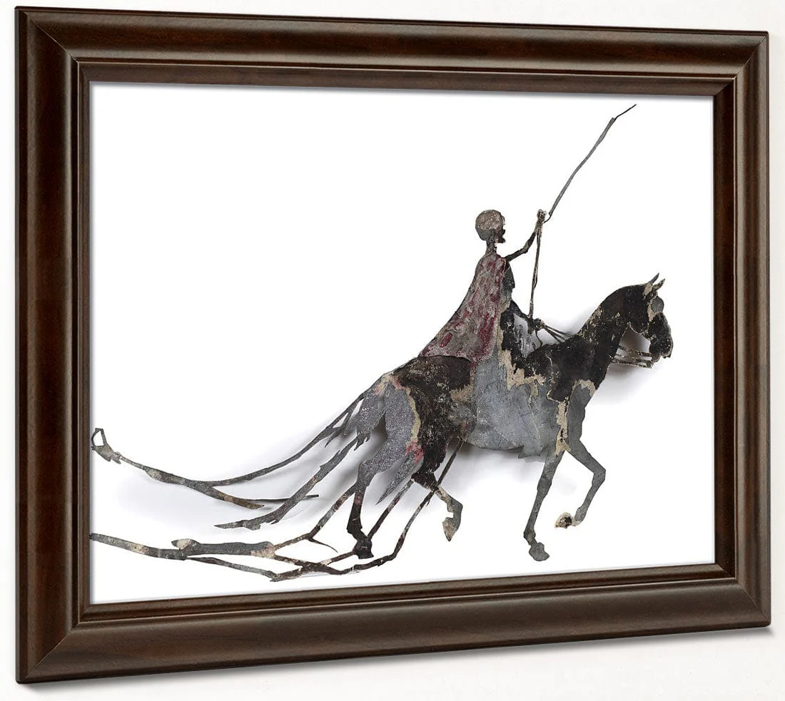 Silhouette The Dead Horseman, For The Shadow Play Roland By Henri Riviere - Image 4