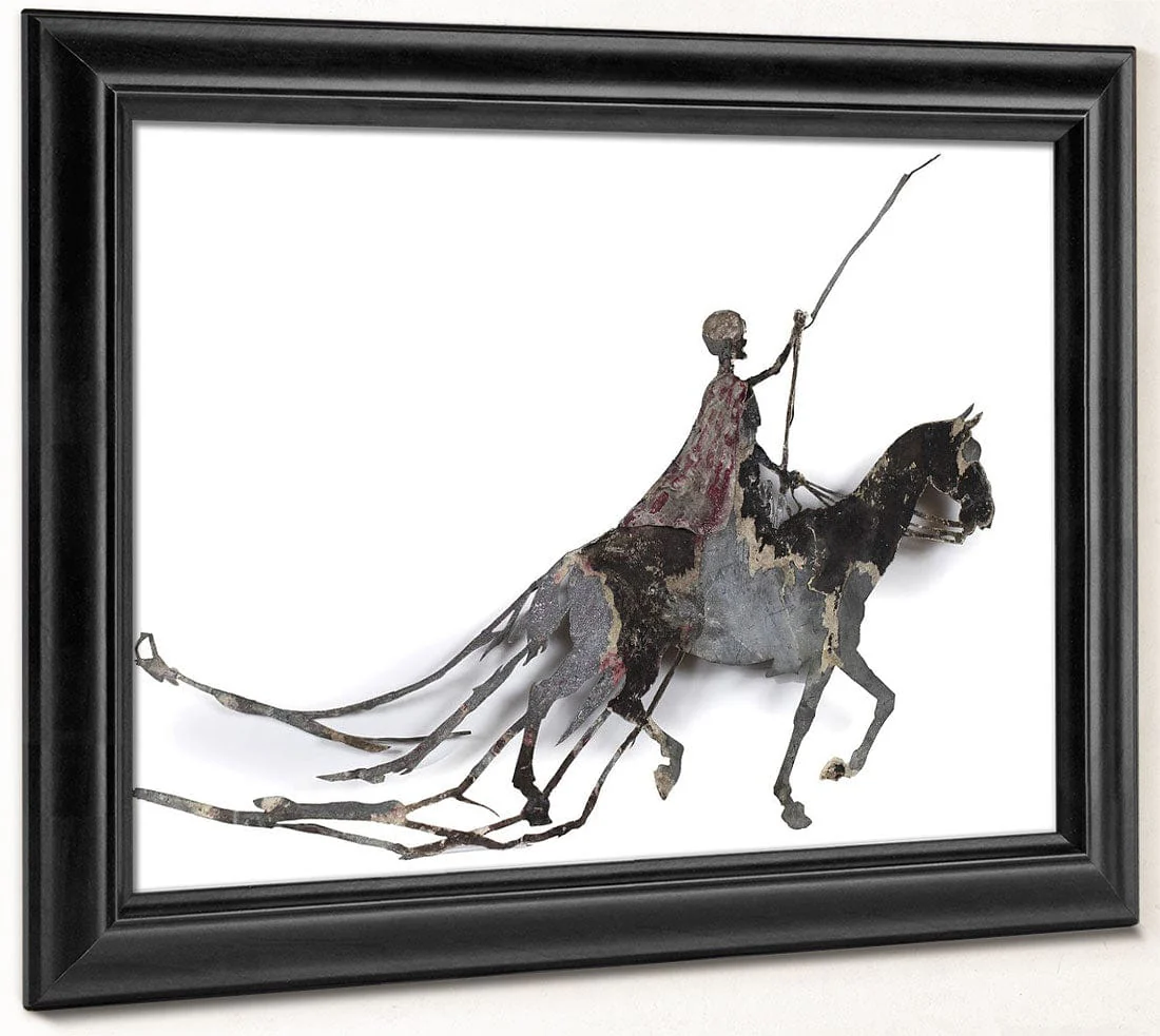 Silhouette The Dead Horseman, For The Shadow Play Roland By Henri Riviere - Image 6
