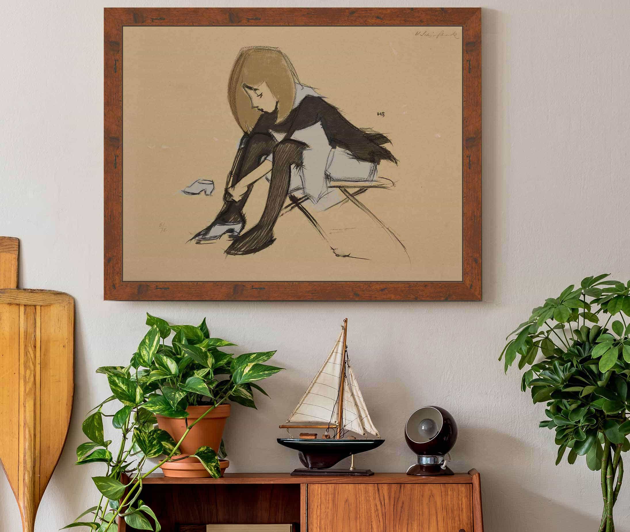 Silk Shoes by Helene Schjerfbeck - Image 3