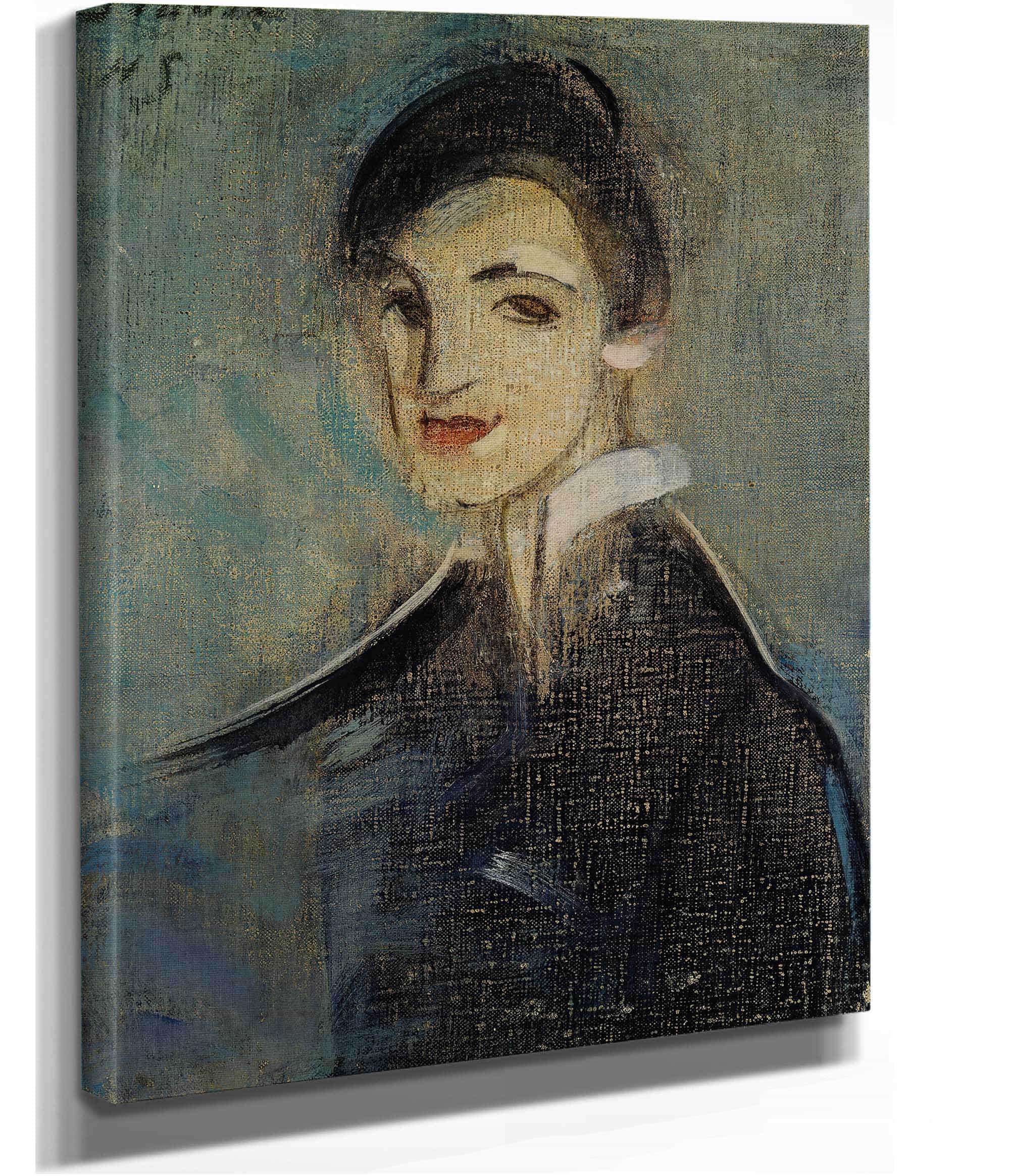 Singer In Black by Helene Schjerfbeck - Image 2