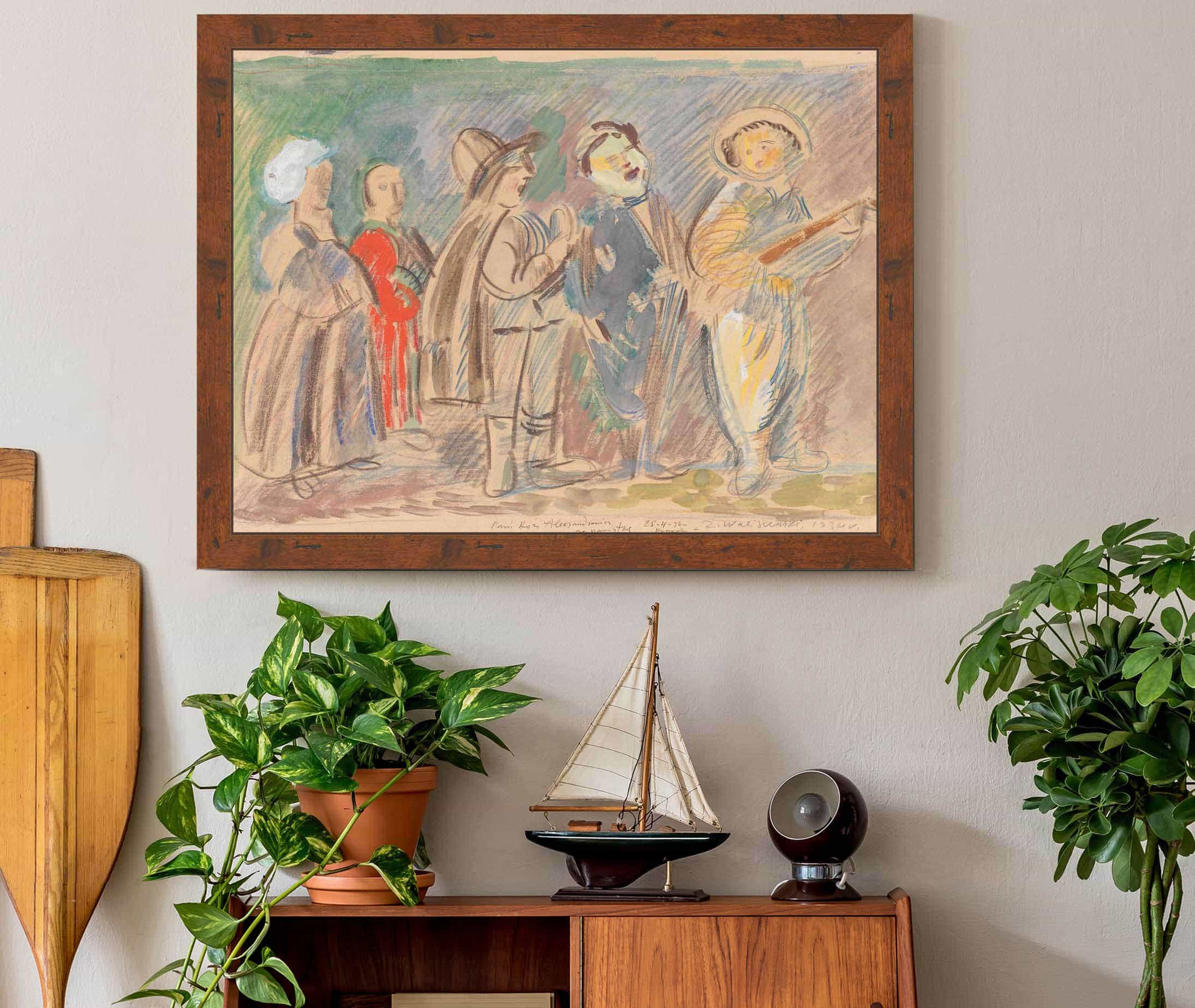 Singing Boys by Zygmunt Waliszewski - Image 3