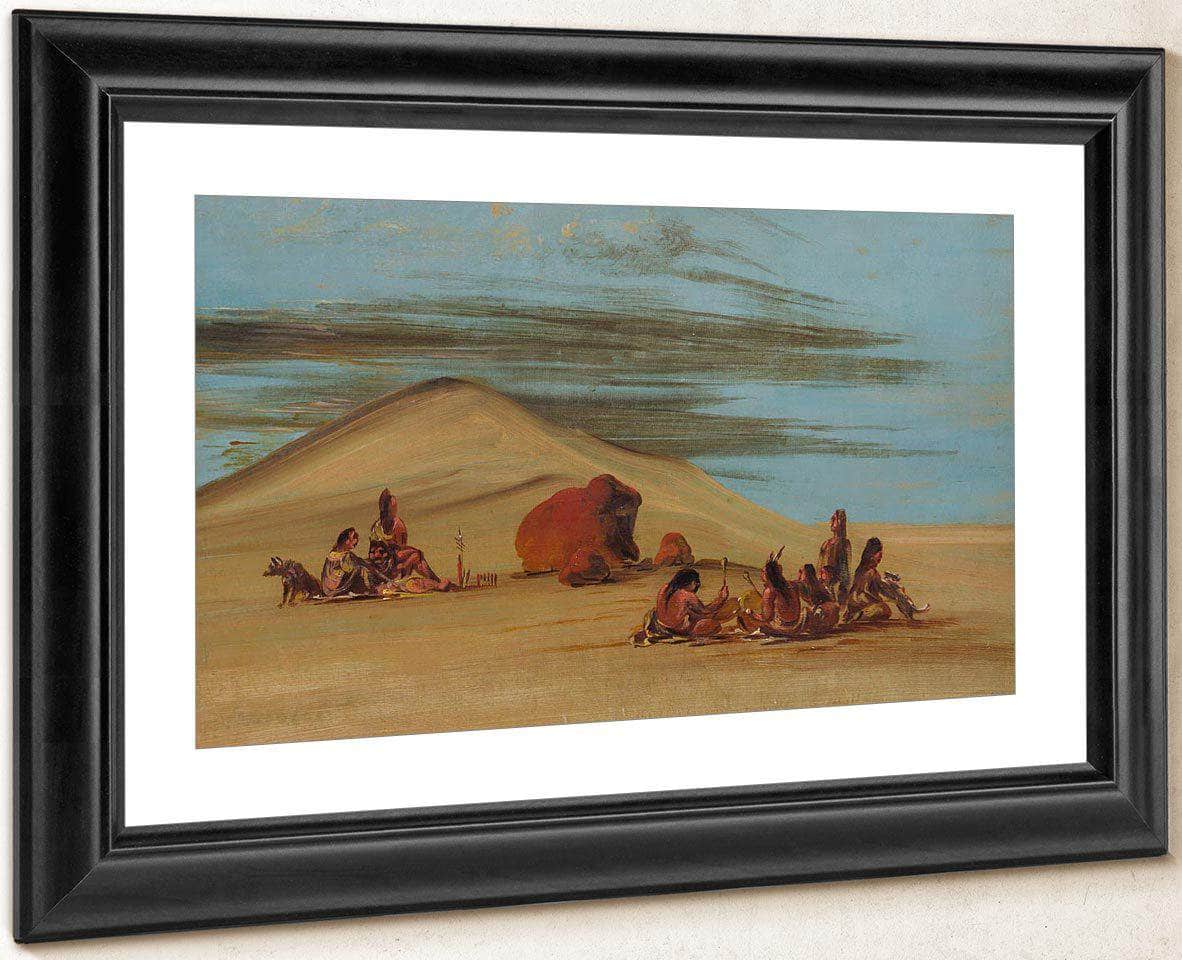 Sioux Worshiping At The Red Boulders By George Catlin - Image 4