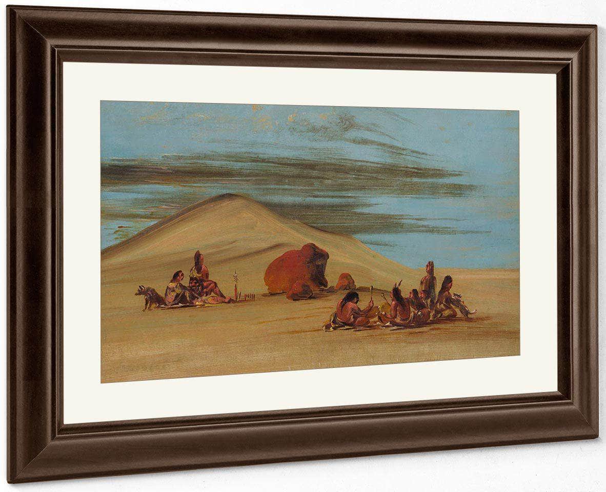 Sioux Worshiping At The Red Boulders By George Catlin - Image 5