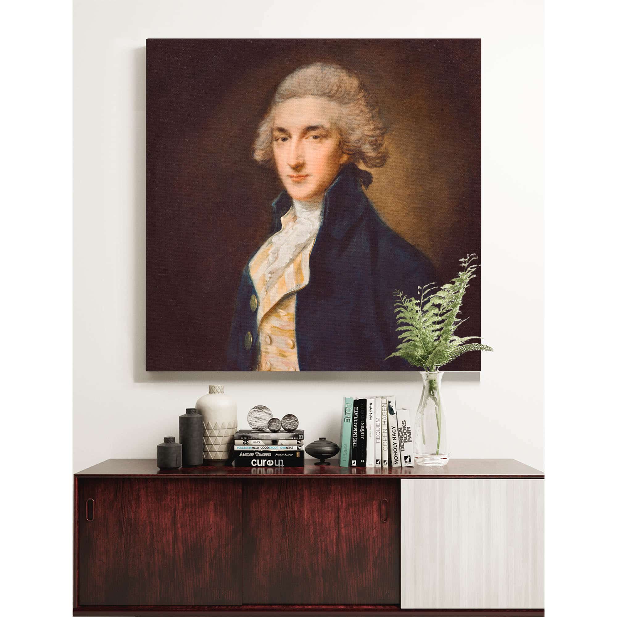 Sir John Edward Swinburne by Thomas Gainsborough - Image 5