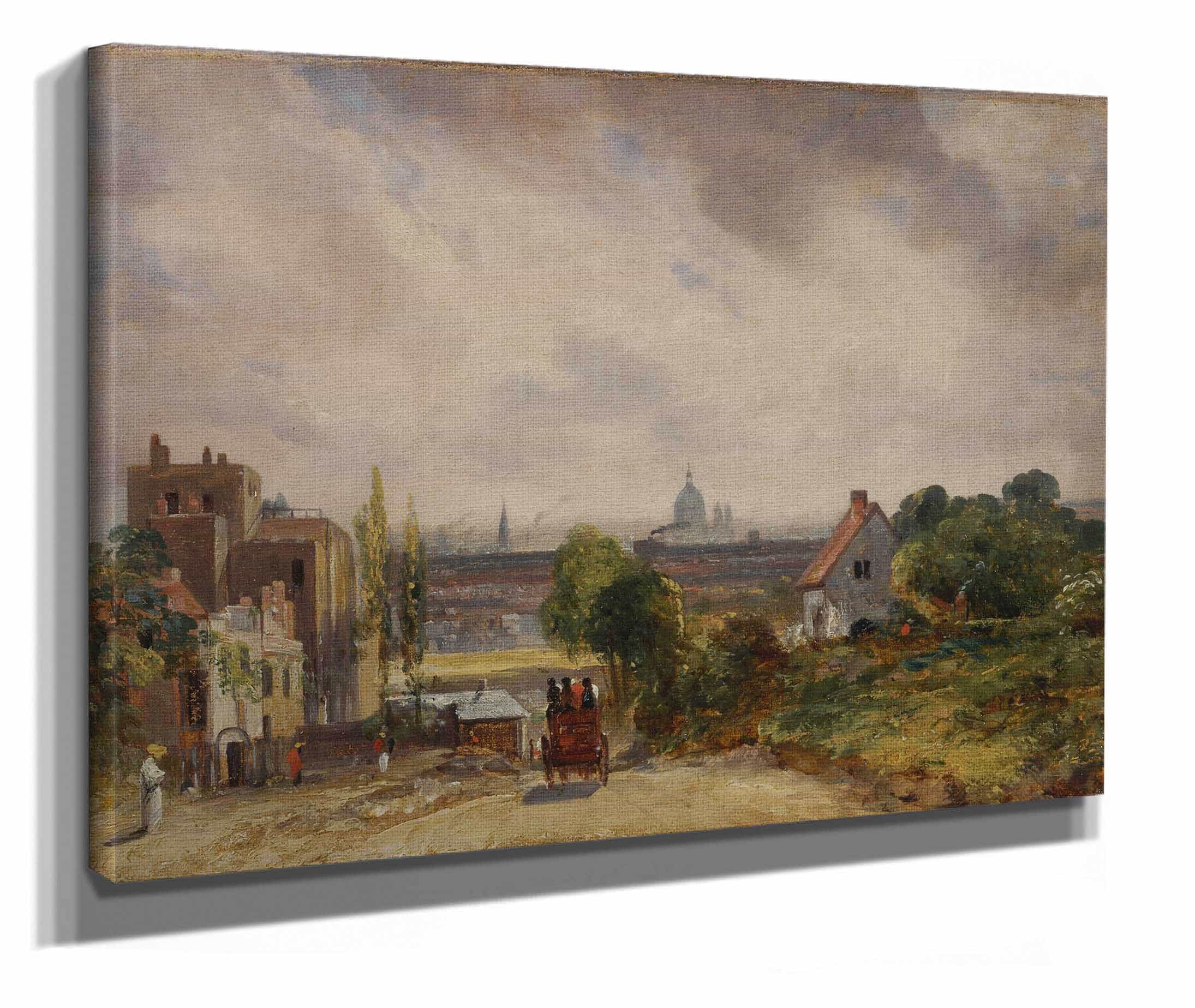 Sir Richard Steeles Cottage Hampstead by John Constable - Image 2