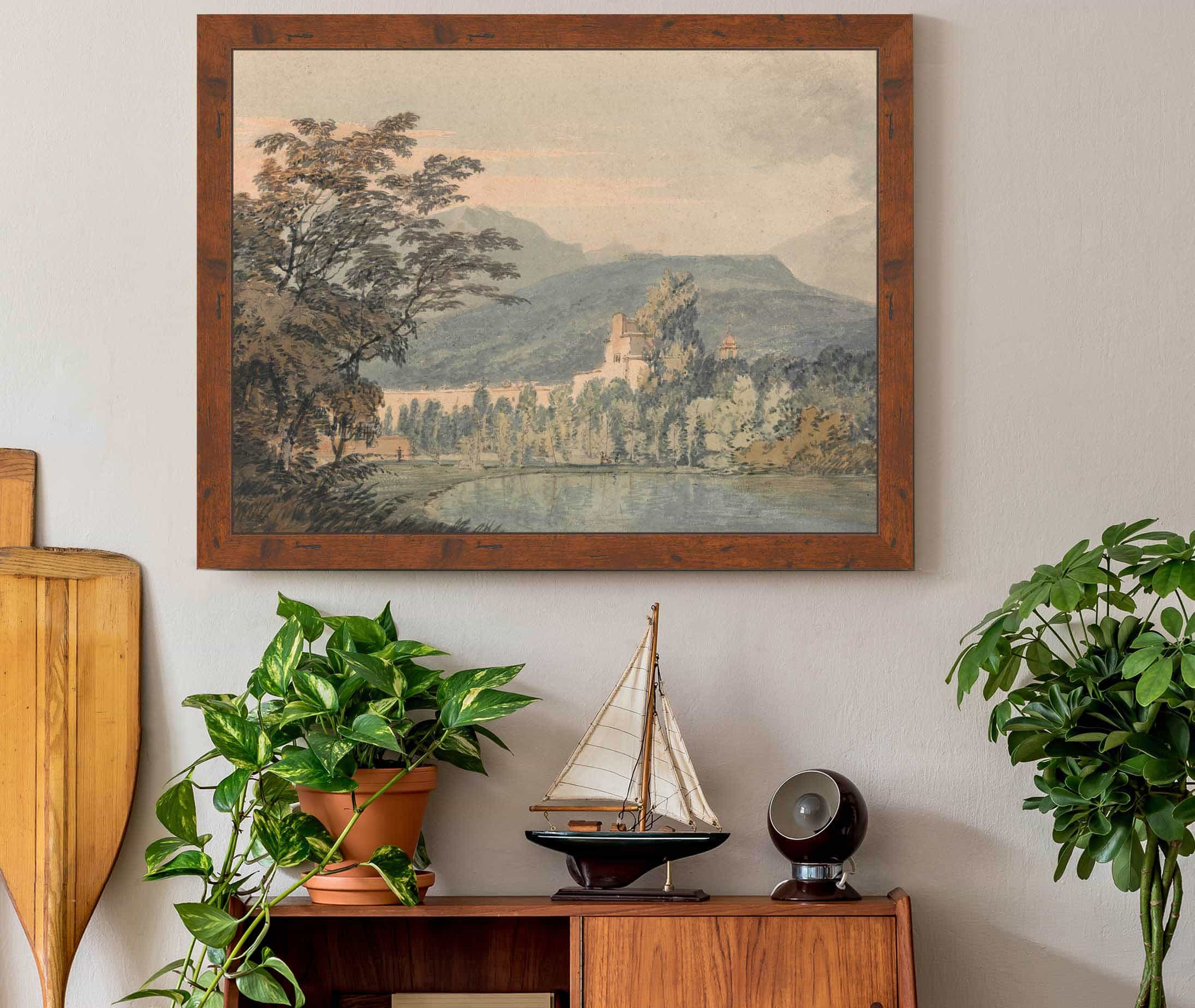 Sir William Hamiltons Villa by Joseph Mallord William Turner - Image 3