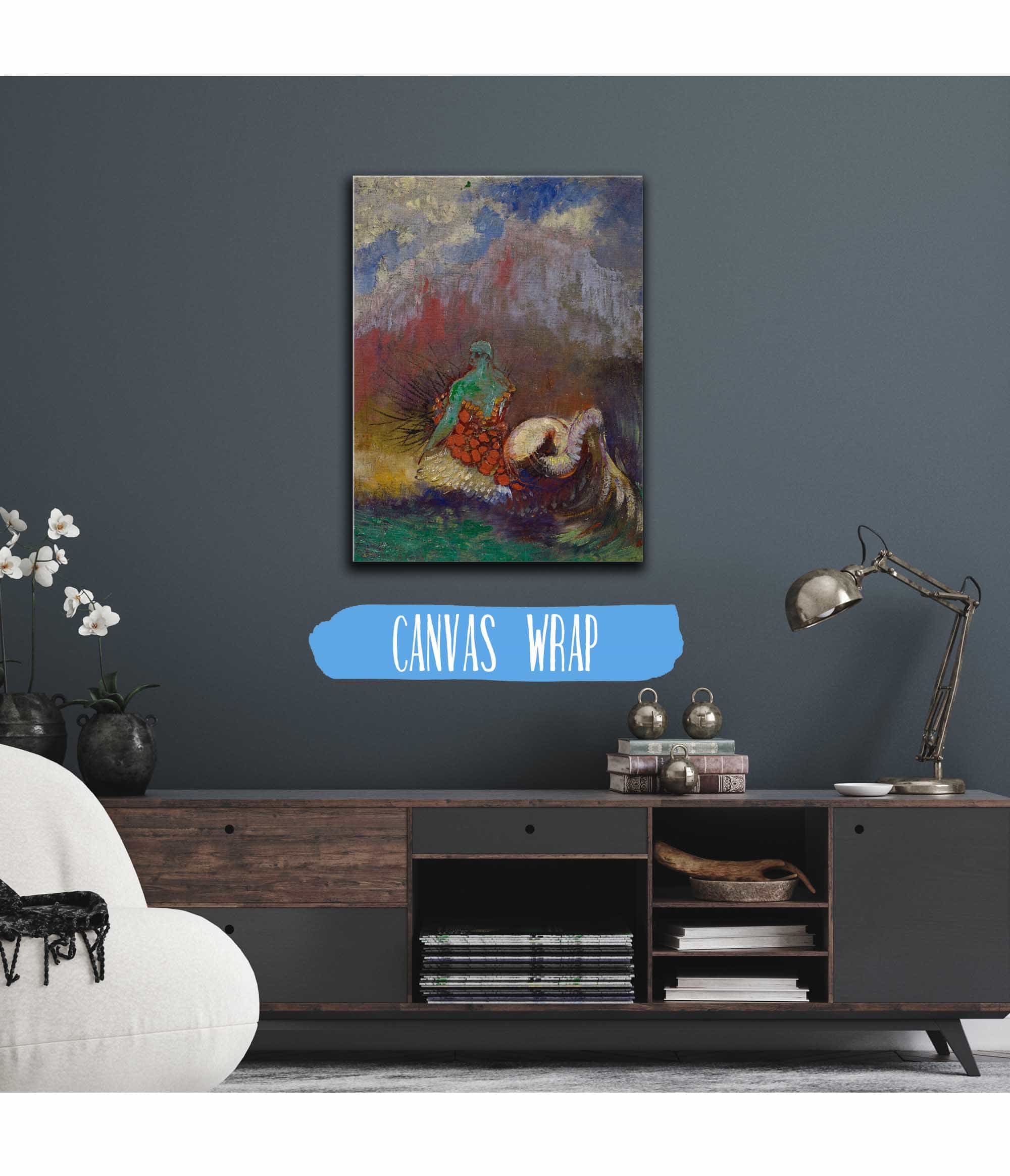 Siren by Odilon Redon - Image 3