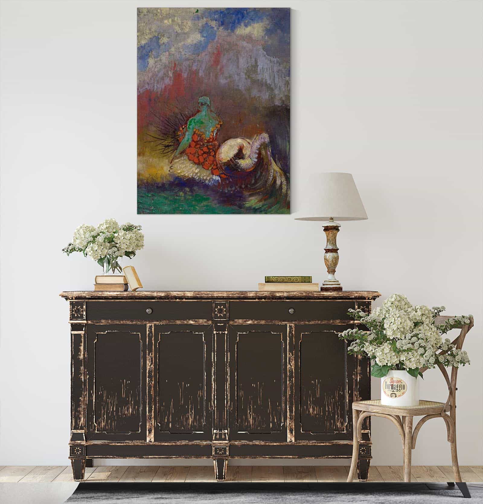 Siren by Odilon Redon - Image 4