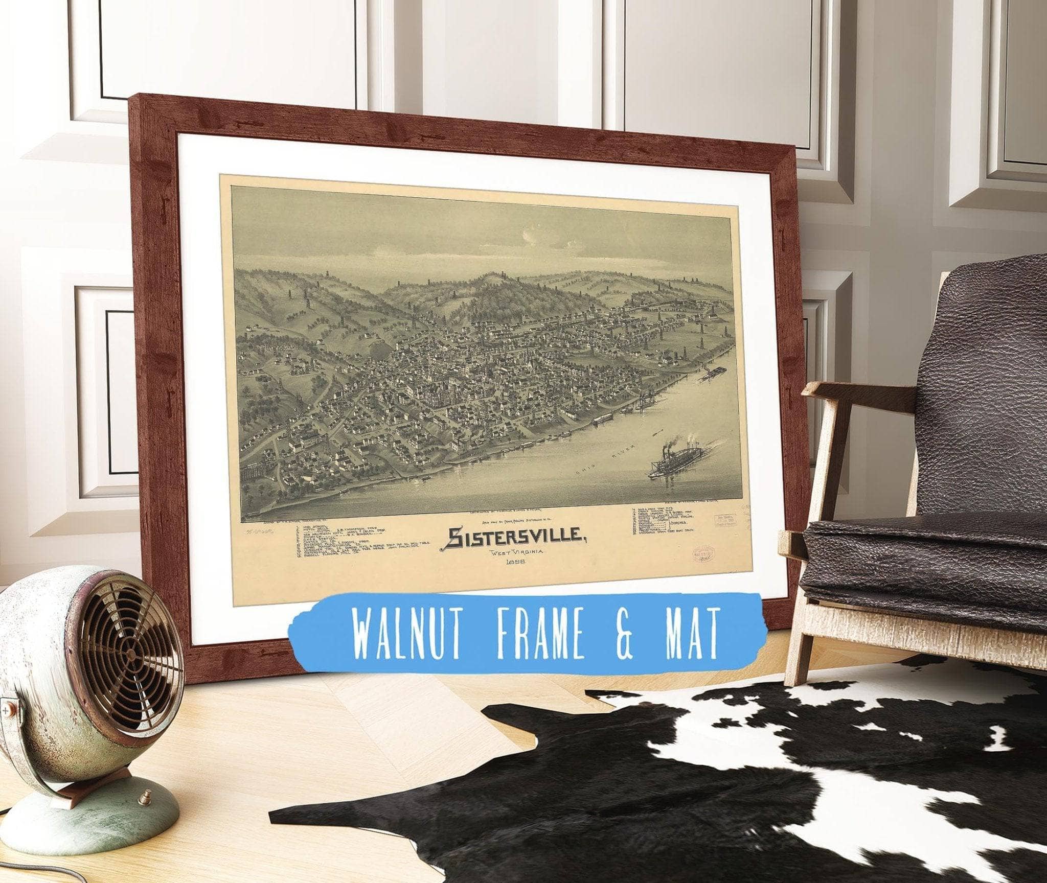 Sistersville West Virginia 1896 State of West Virginia - Image 5