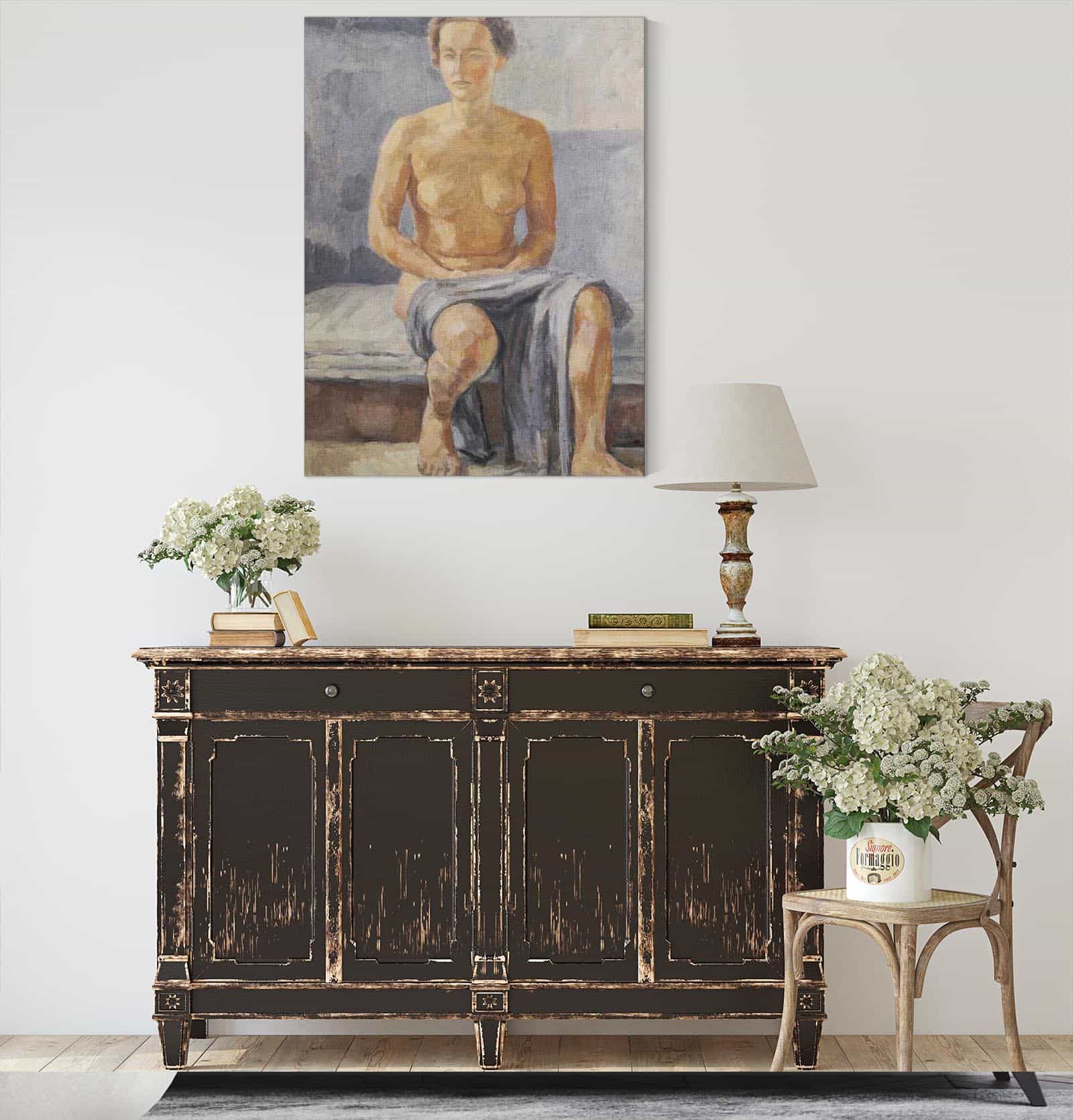 Sitzender Weiblicher Akt by Walther Gamerith - Image 4