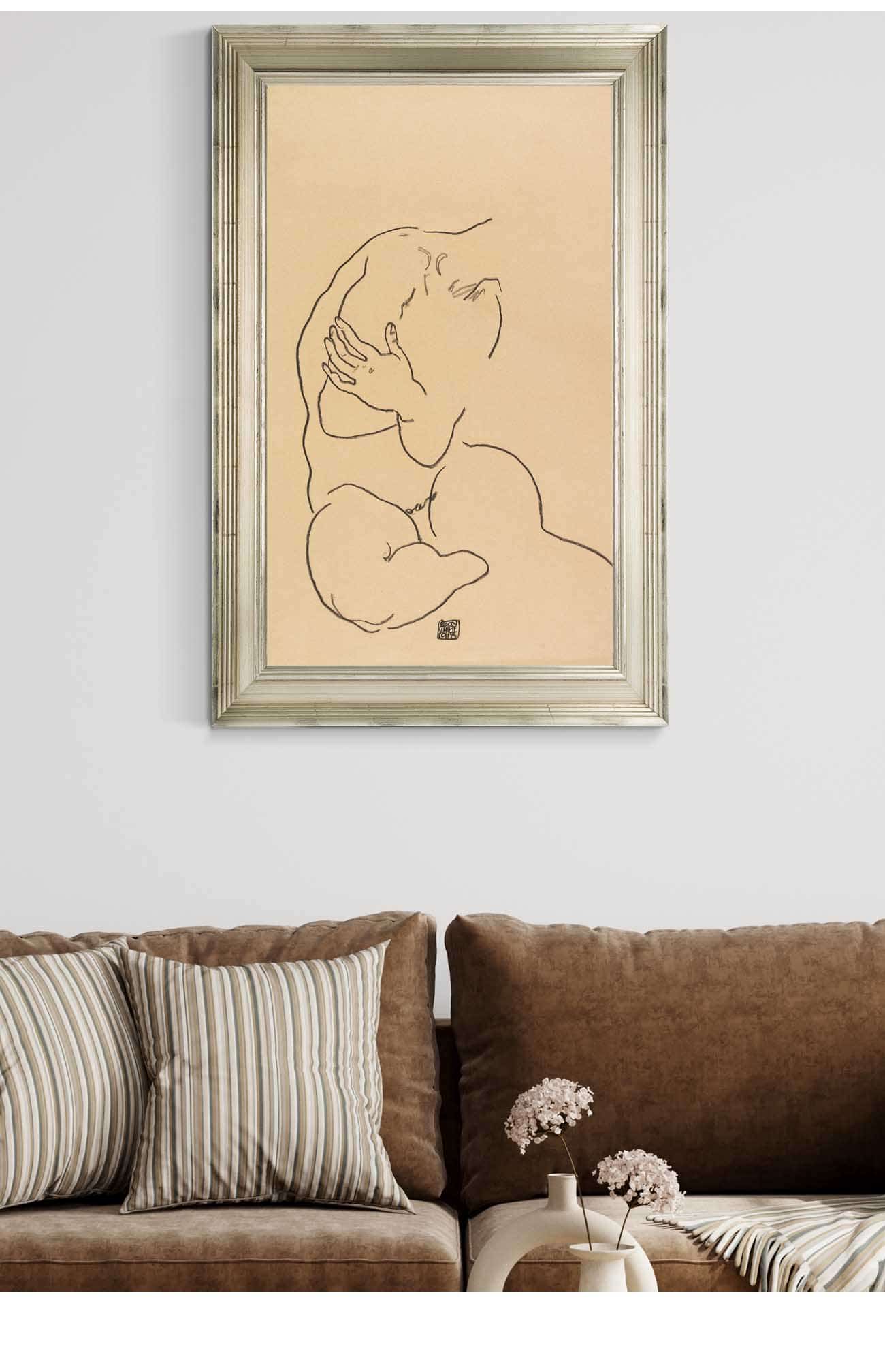 Sitzender Weiblicher Torso by Egon Schiele - Image 5