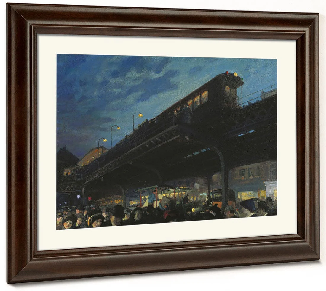 Six O'clock, Winter By John Sloan - Image 3