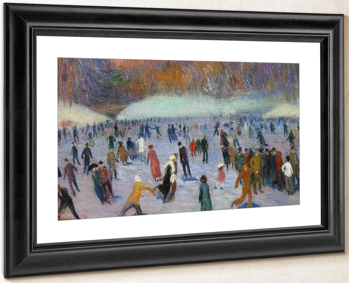 Skater Central Park 1912 By William Glackens - Image 4